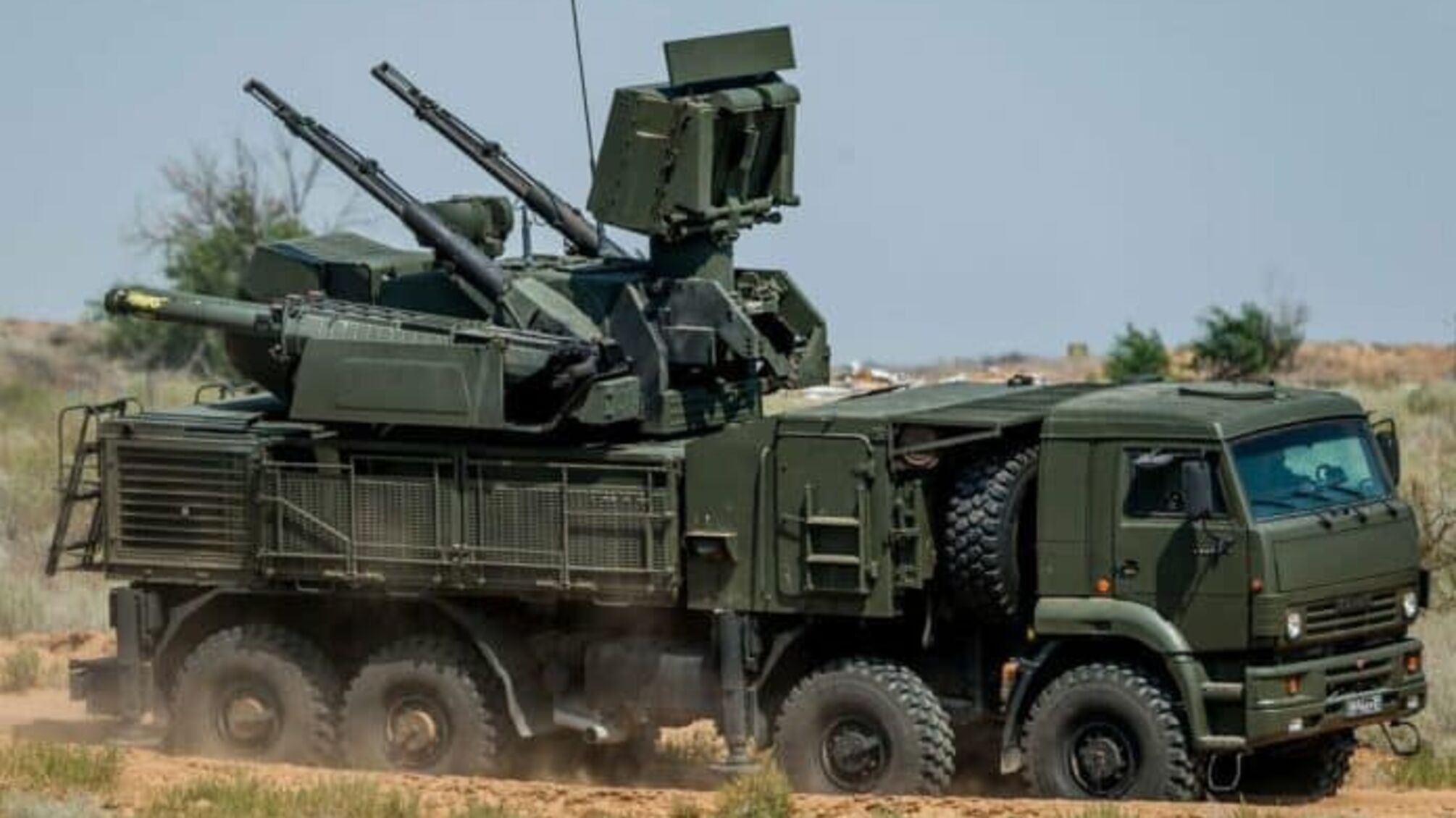 Панцирь воюет на стороне Украины трофейная техника