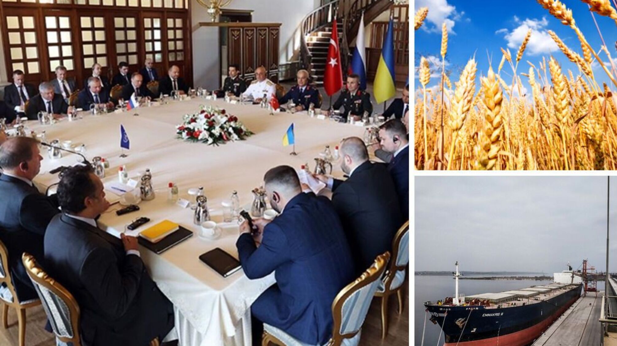 Переговоры в Турции: рф готова к перемирию, Украина – на осмотр кораблей