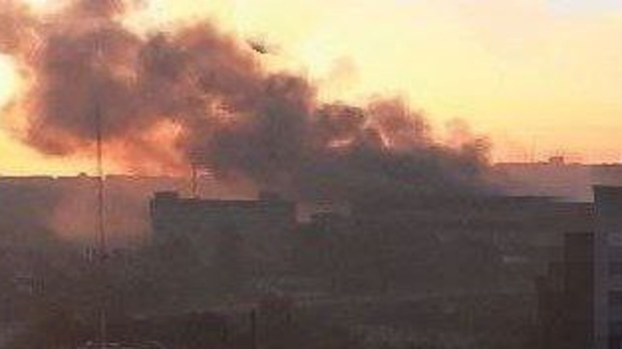 взрыв дым краматорск