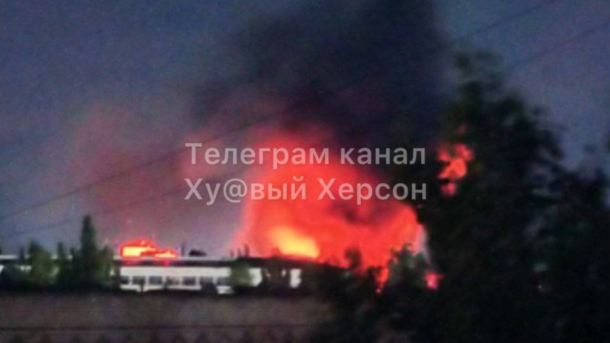 вибух у Новій Каховці