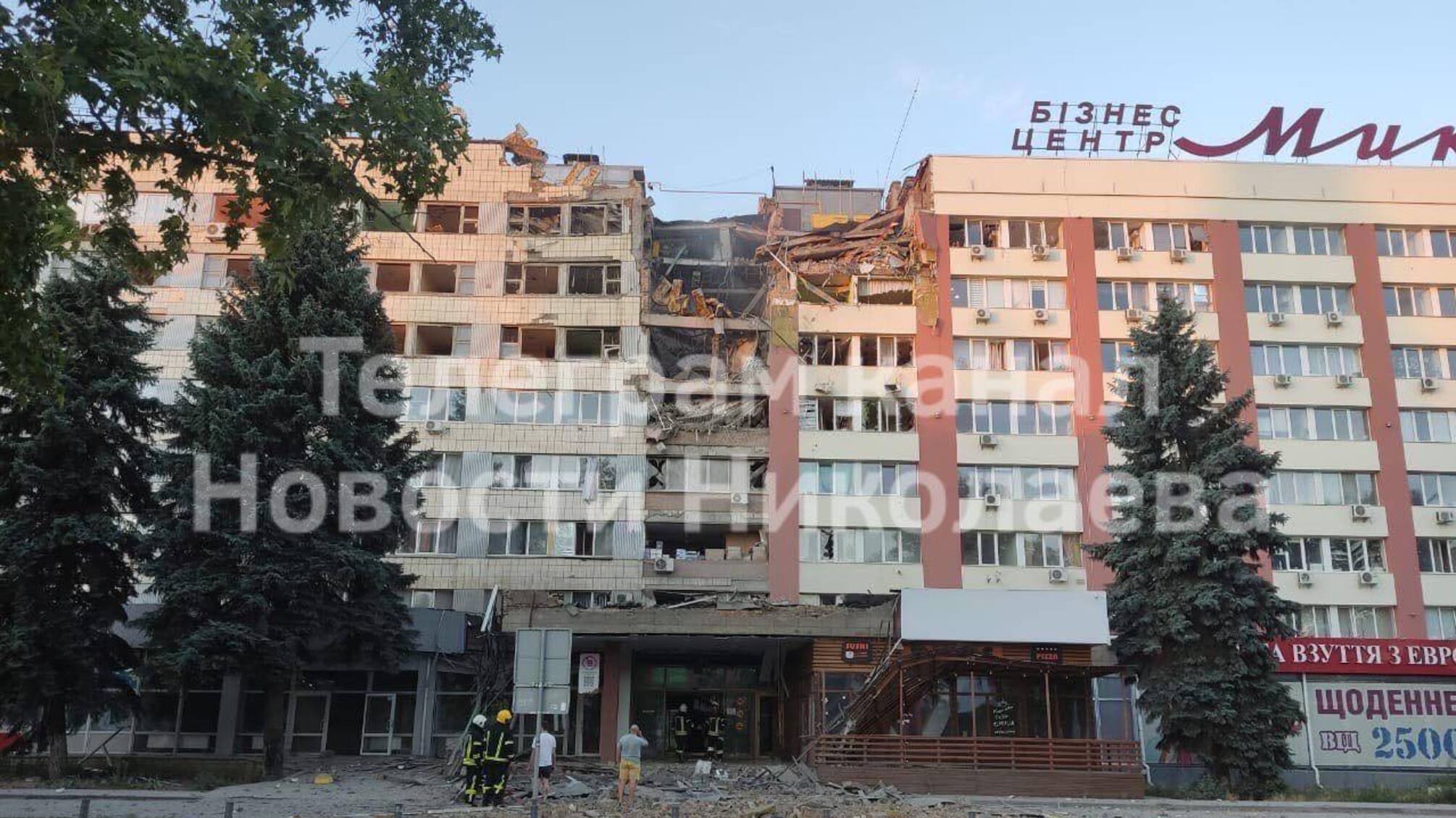 Обстріл Миколаєва