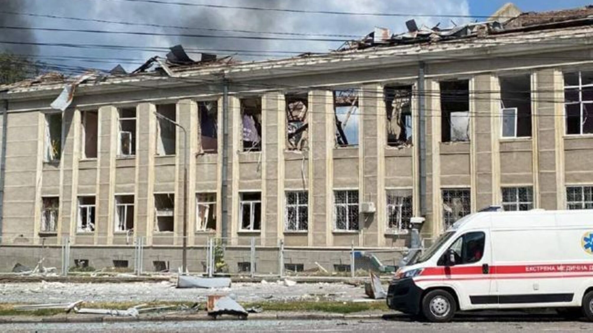 Ракетний удар по Вінниці: Будинок офіцерів вирішили знести