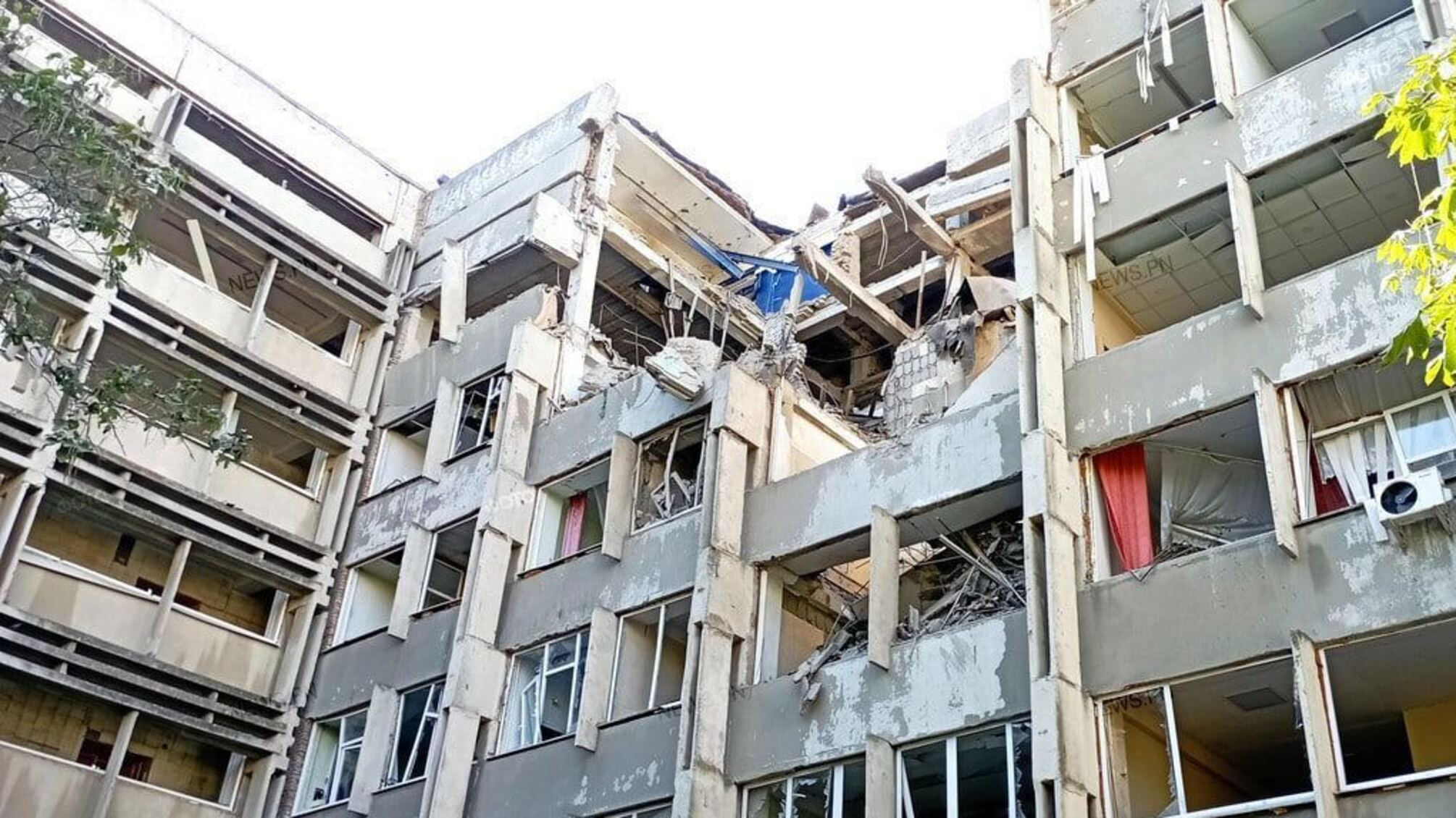Зросла кількість поранених внаслідок ракетного удару по університетах Миколаєва