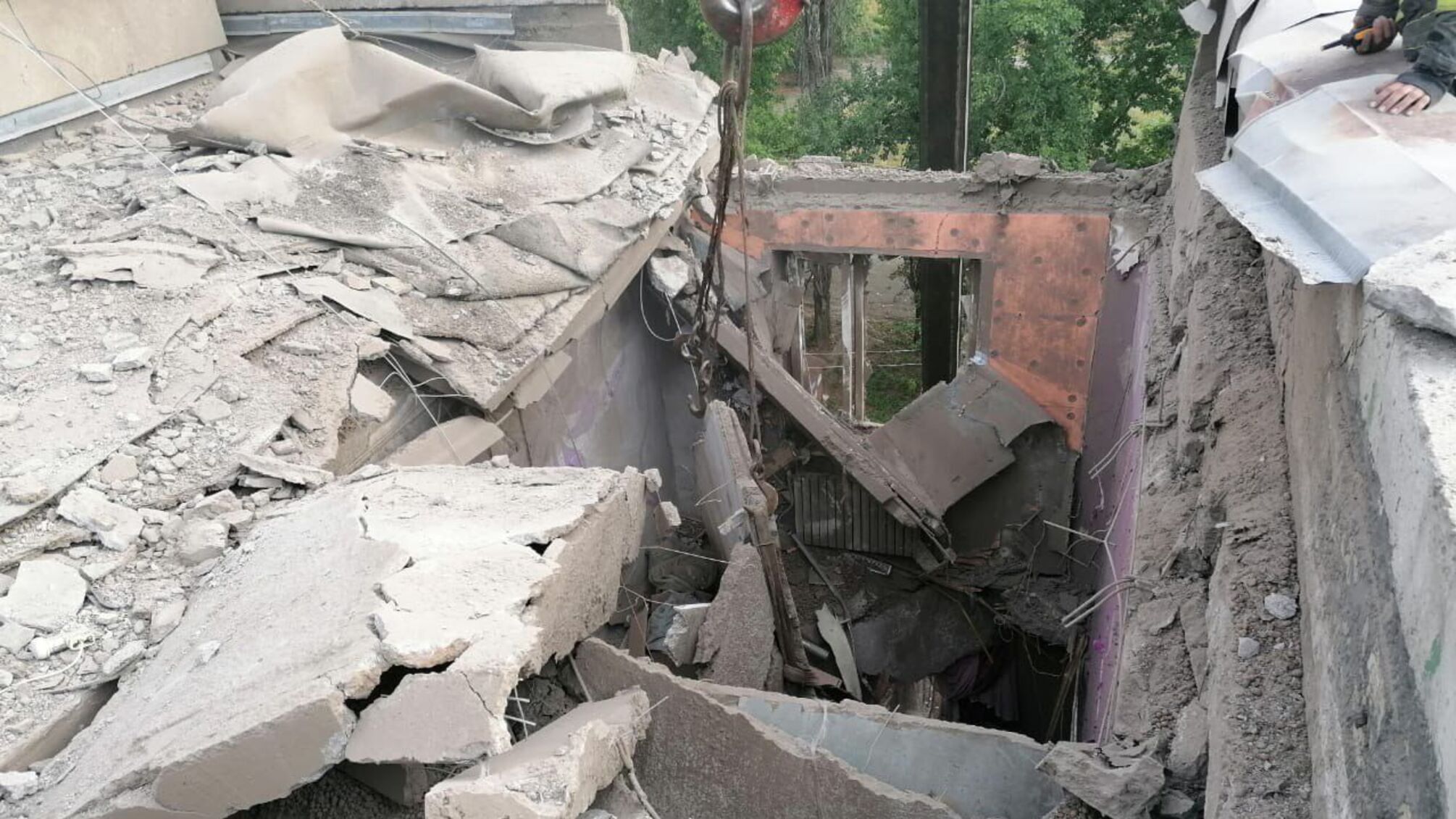 наслідки обстрілу