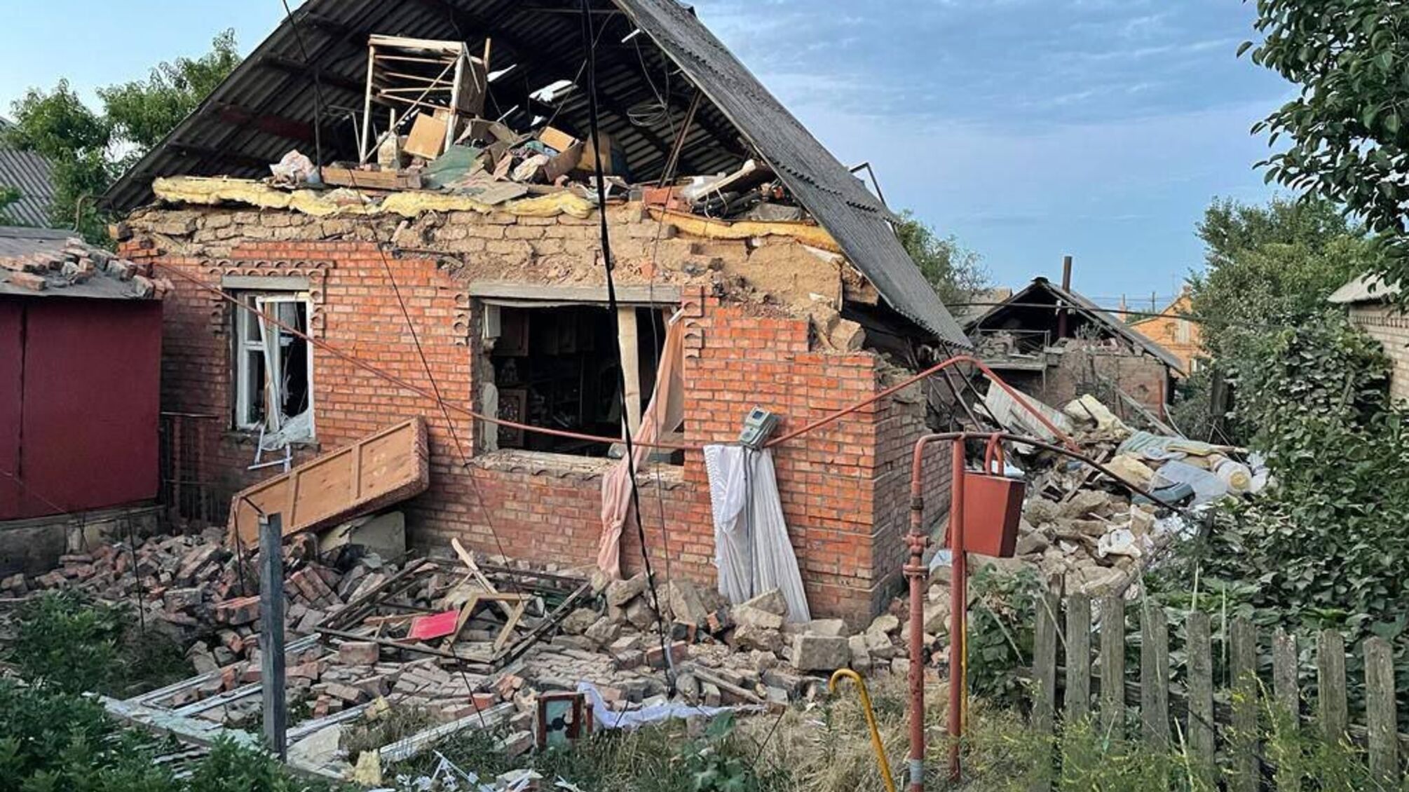 последствия обстрела