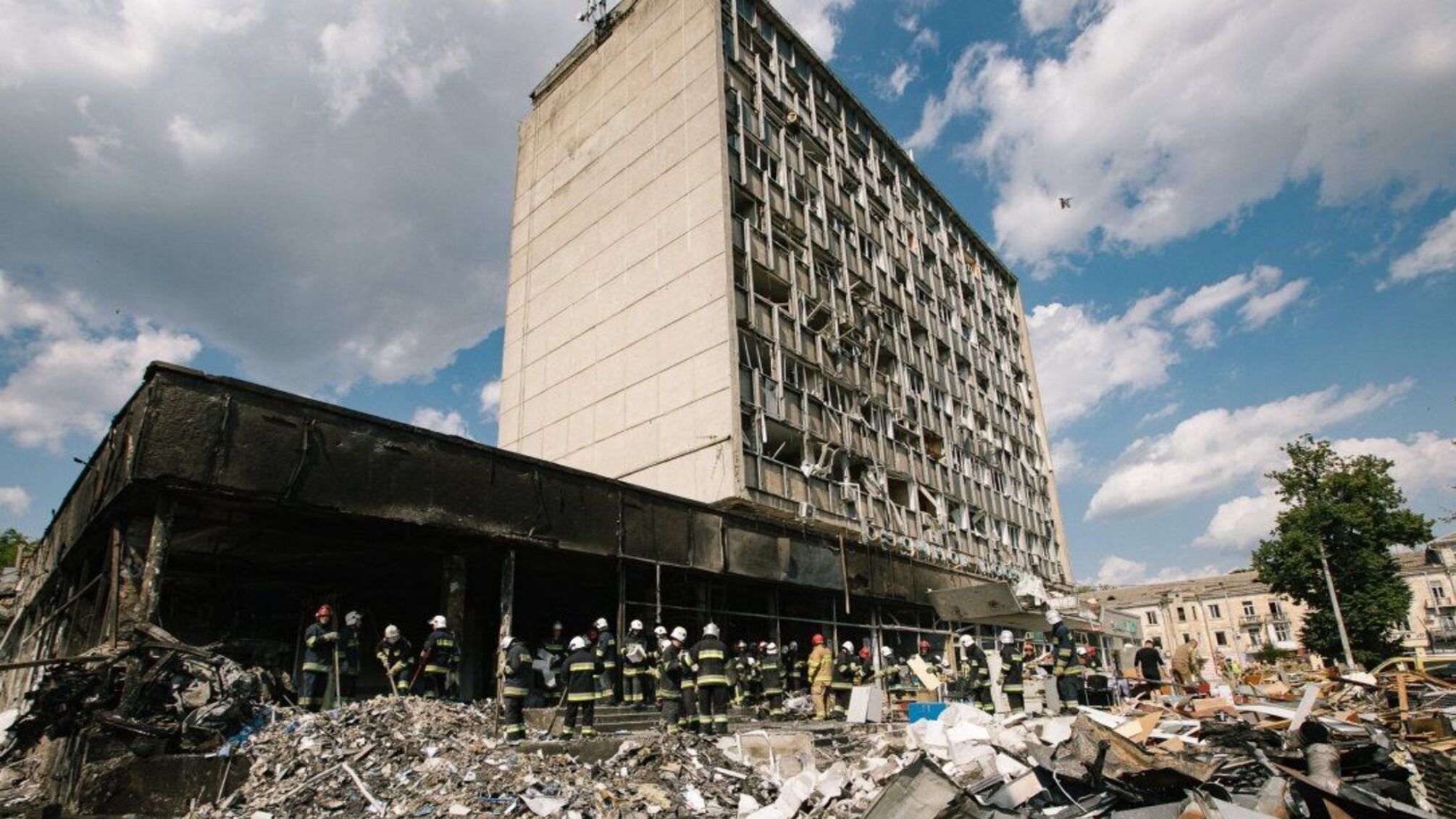 последствия обстрела