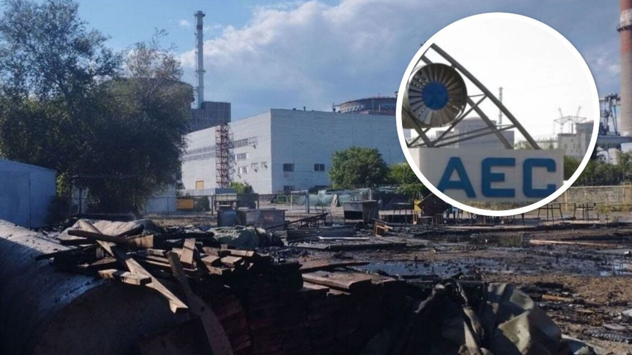 На ЗАЭС взорвали полевую кухню россиян