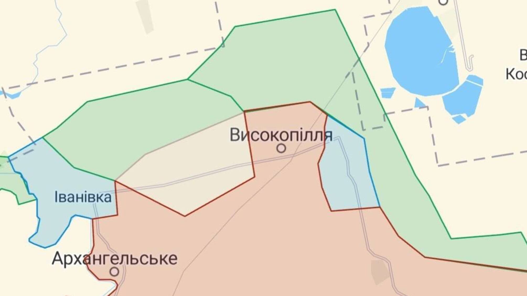 'Котел' для россиян в Херсонской области: ВСУ показали карту