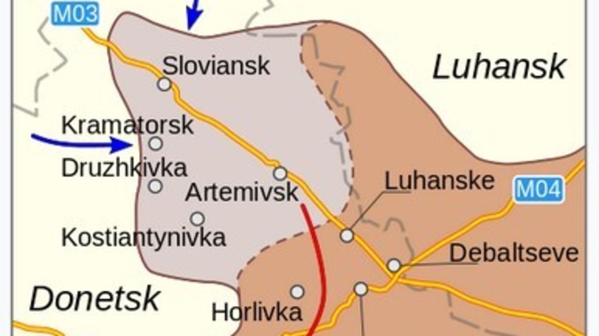 Слов'янськ та Краматорськ