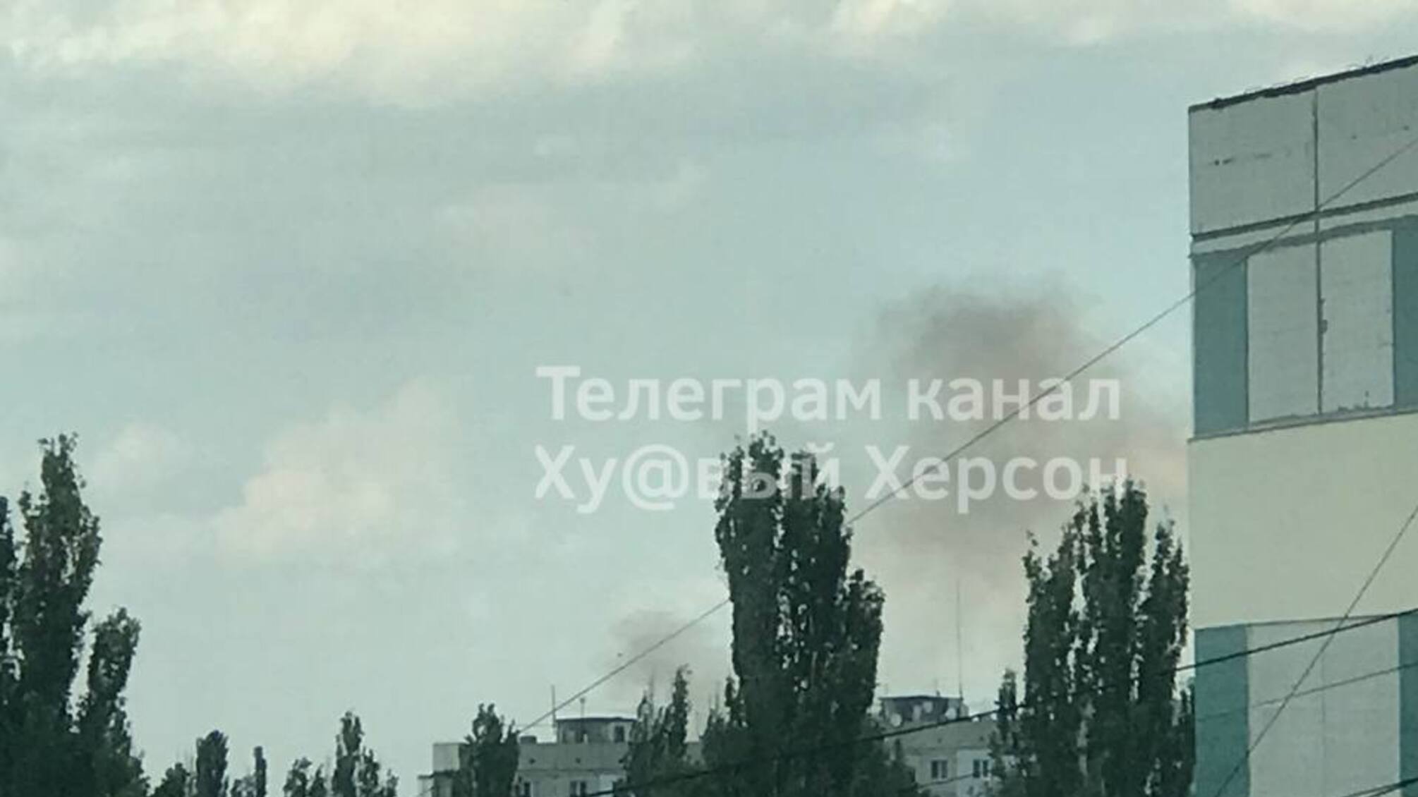 В Херсоне и Николаеве раздавались взрывы