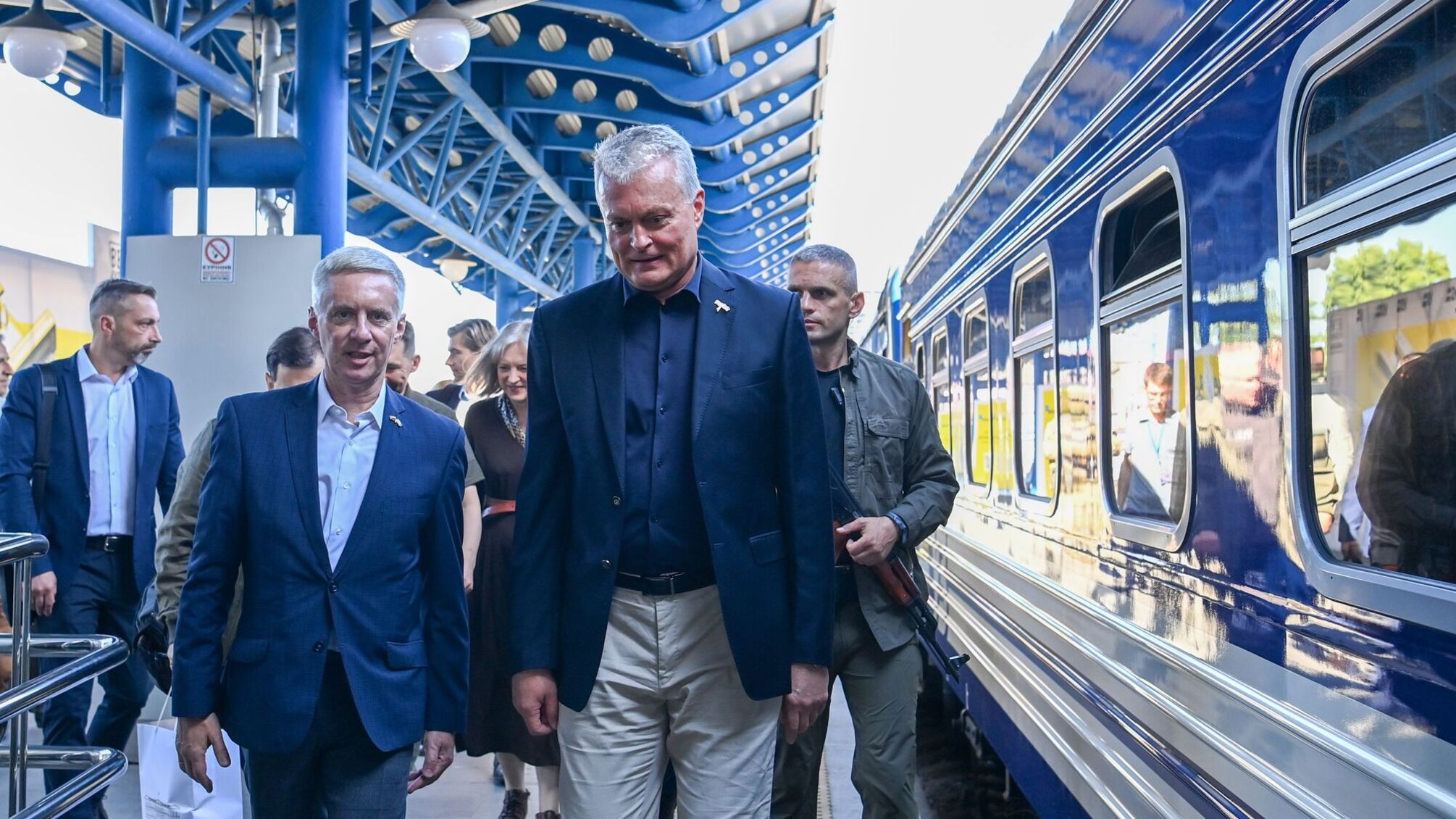 Президент Литвы Науседа приехал в Киев: планирует выступить в Верховной Раде