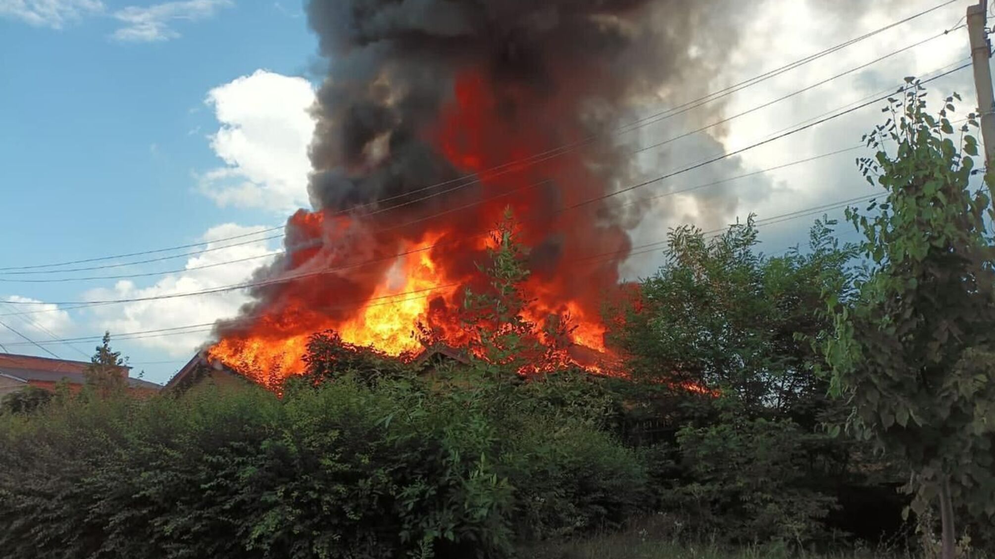 пожежа у Бахмуті