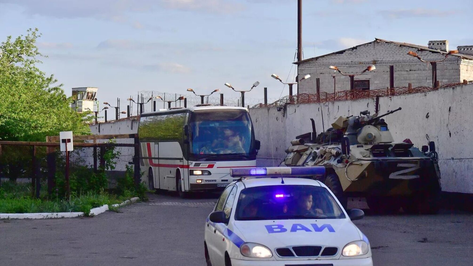 колония рф поліція автівки