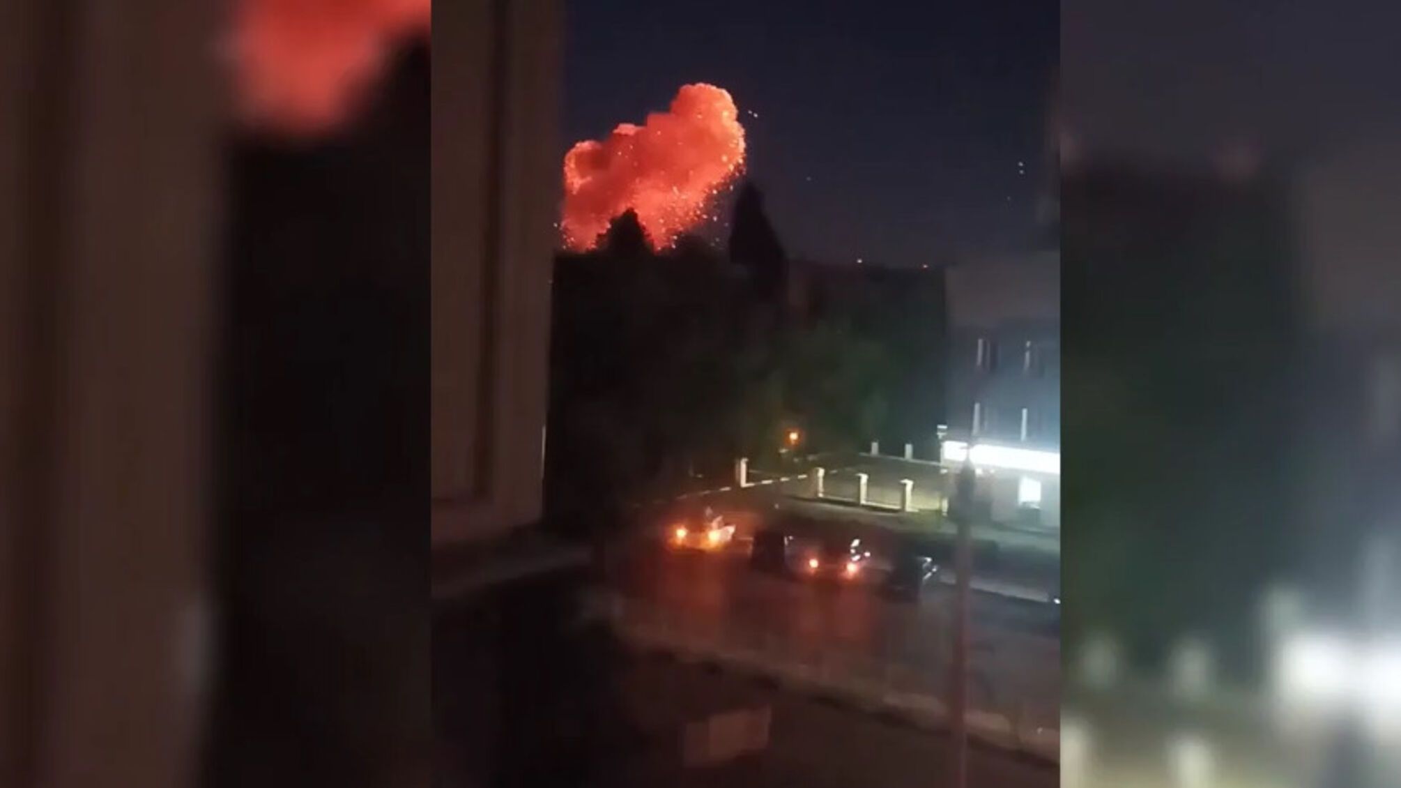 Ночные 'хлопки' в Белгороде – обнародовано видео взрывов