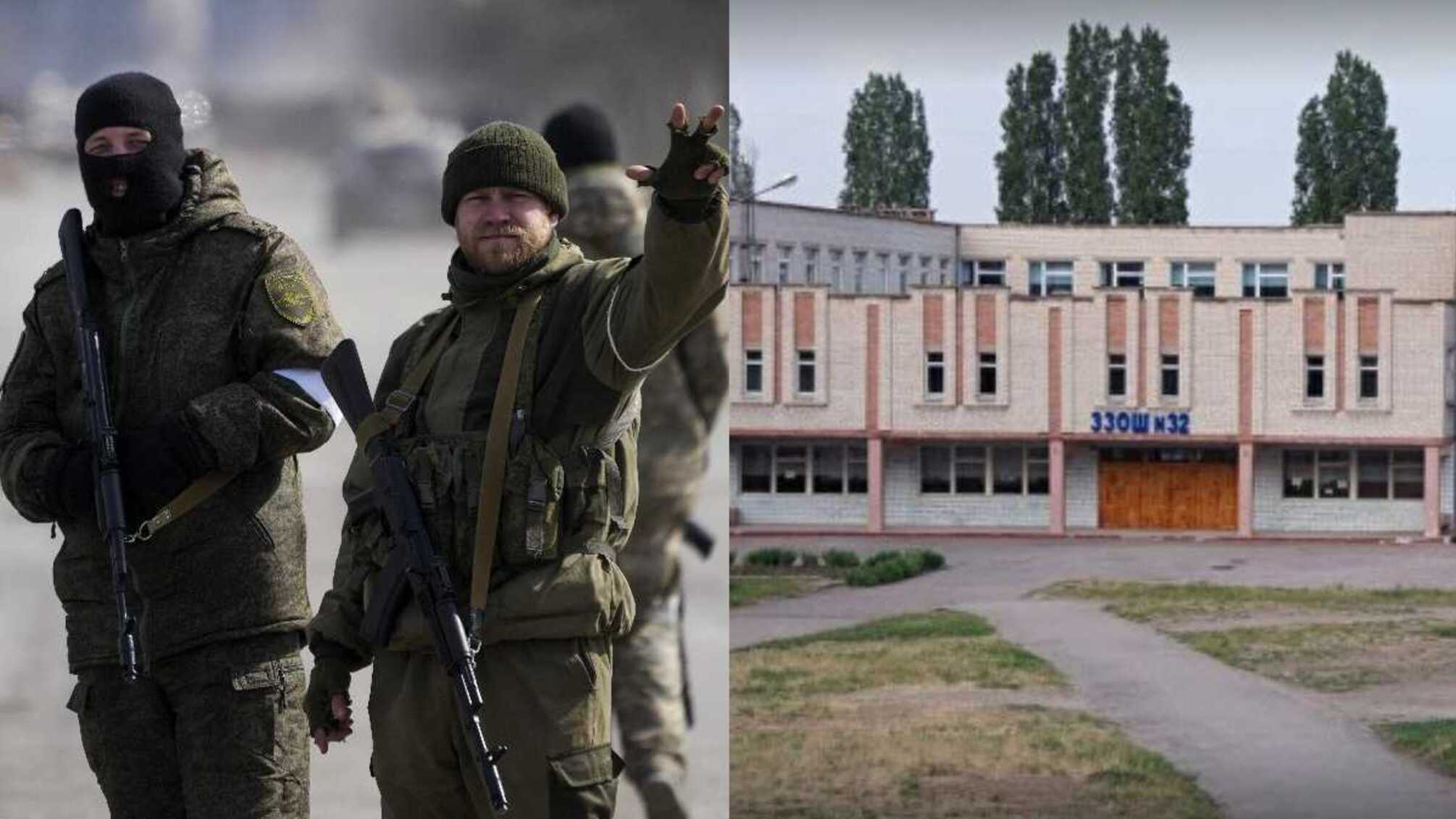 оккупанты в Запорожской области