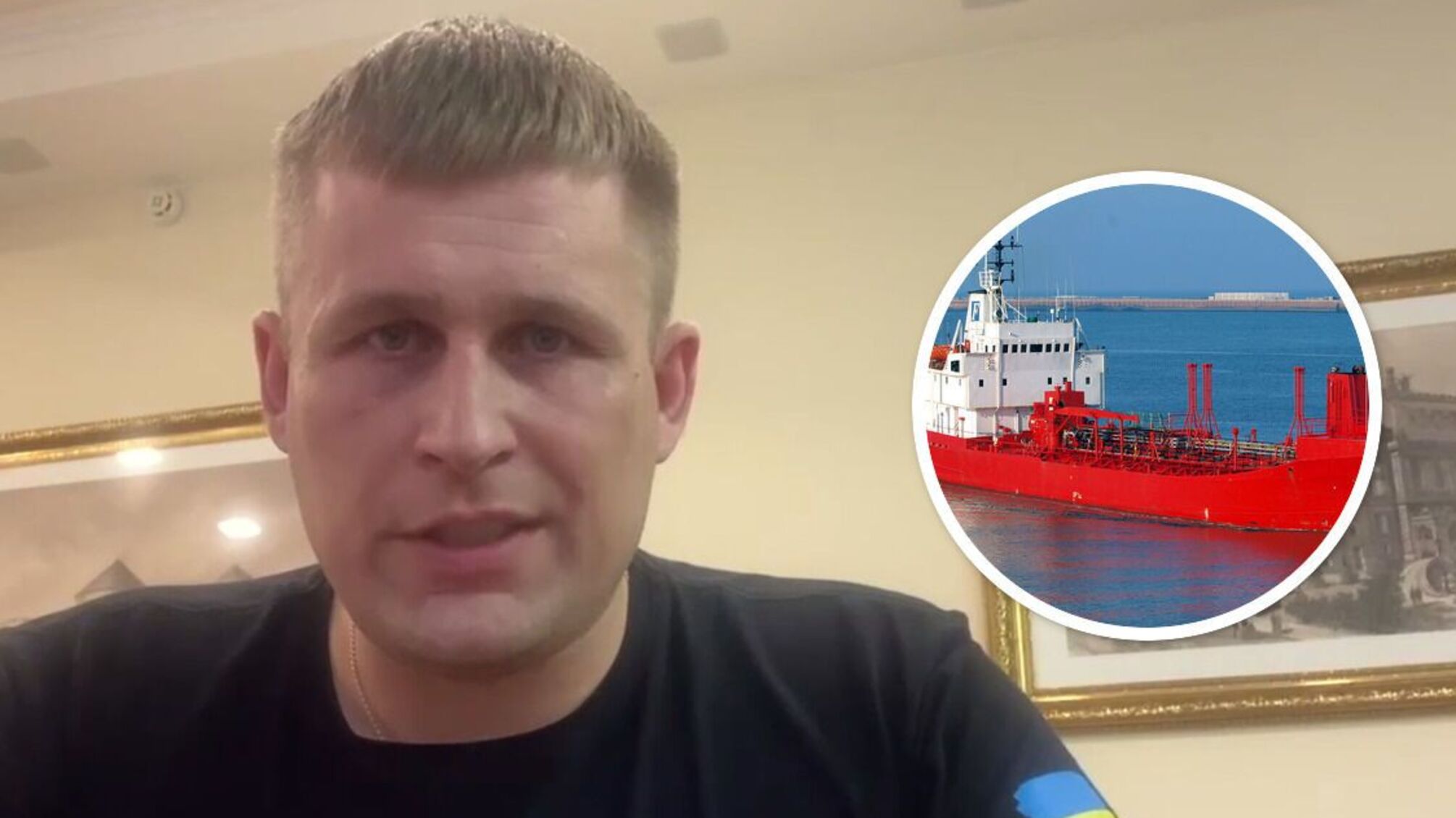 По Одесской области россияне выпустили 4 ракеты: в море горит молдавский танкер