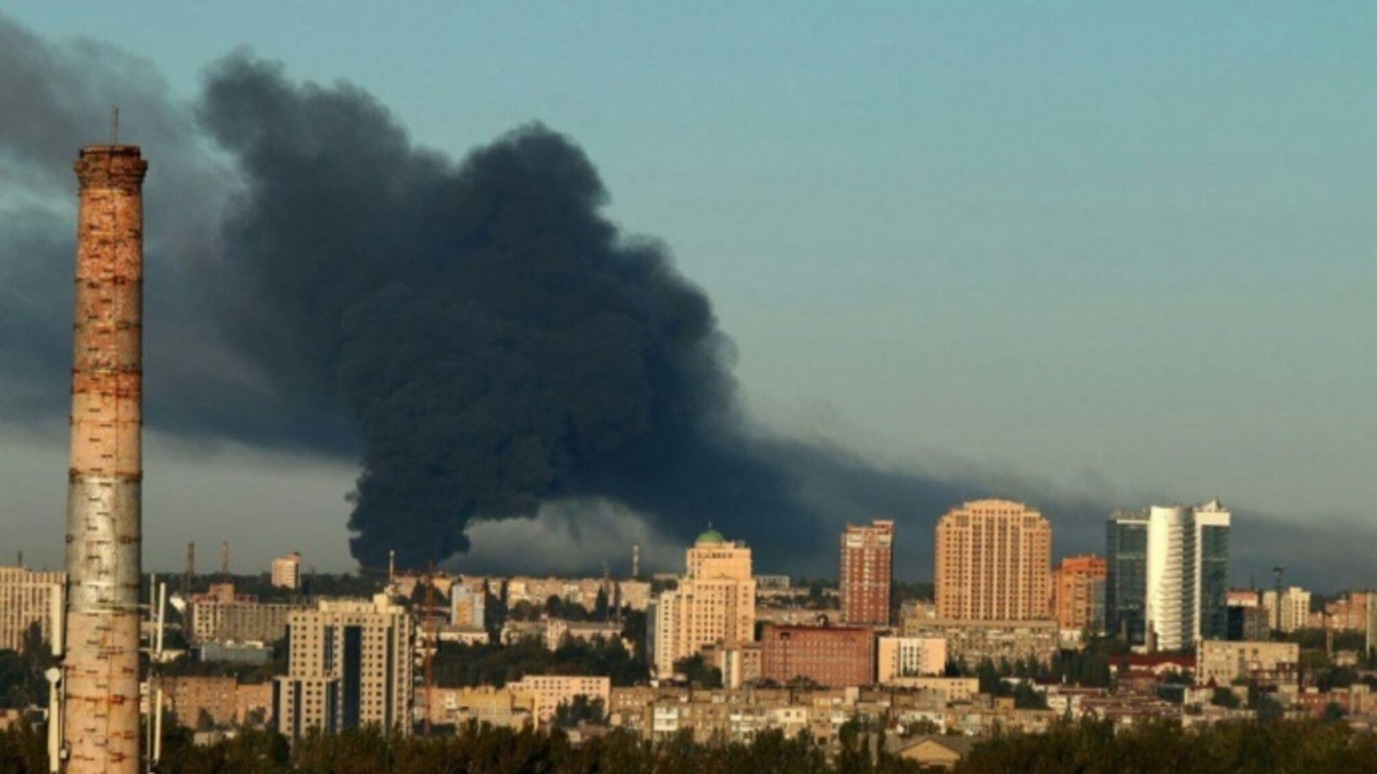 пожежа у Донецьку