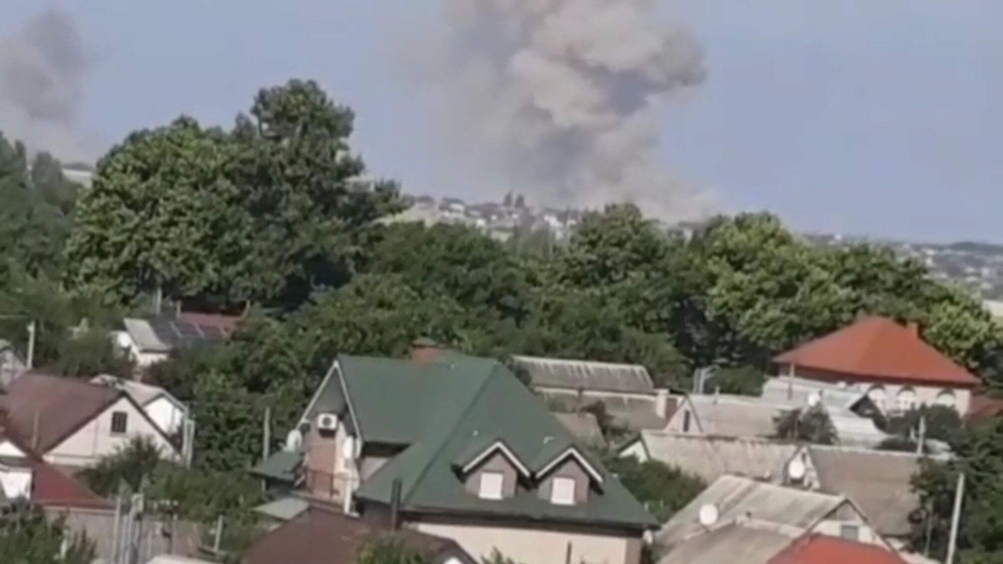 взрывы дым Чернобаевка