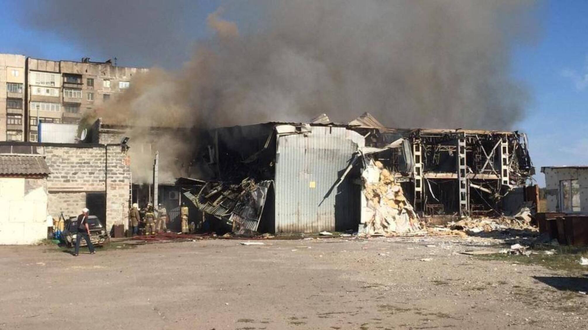 Пожар взрыв