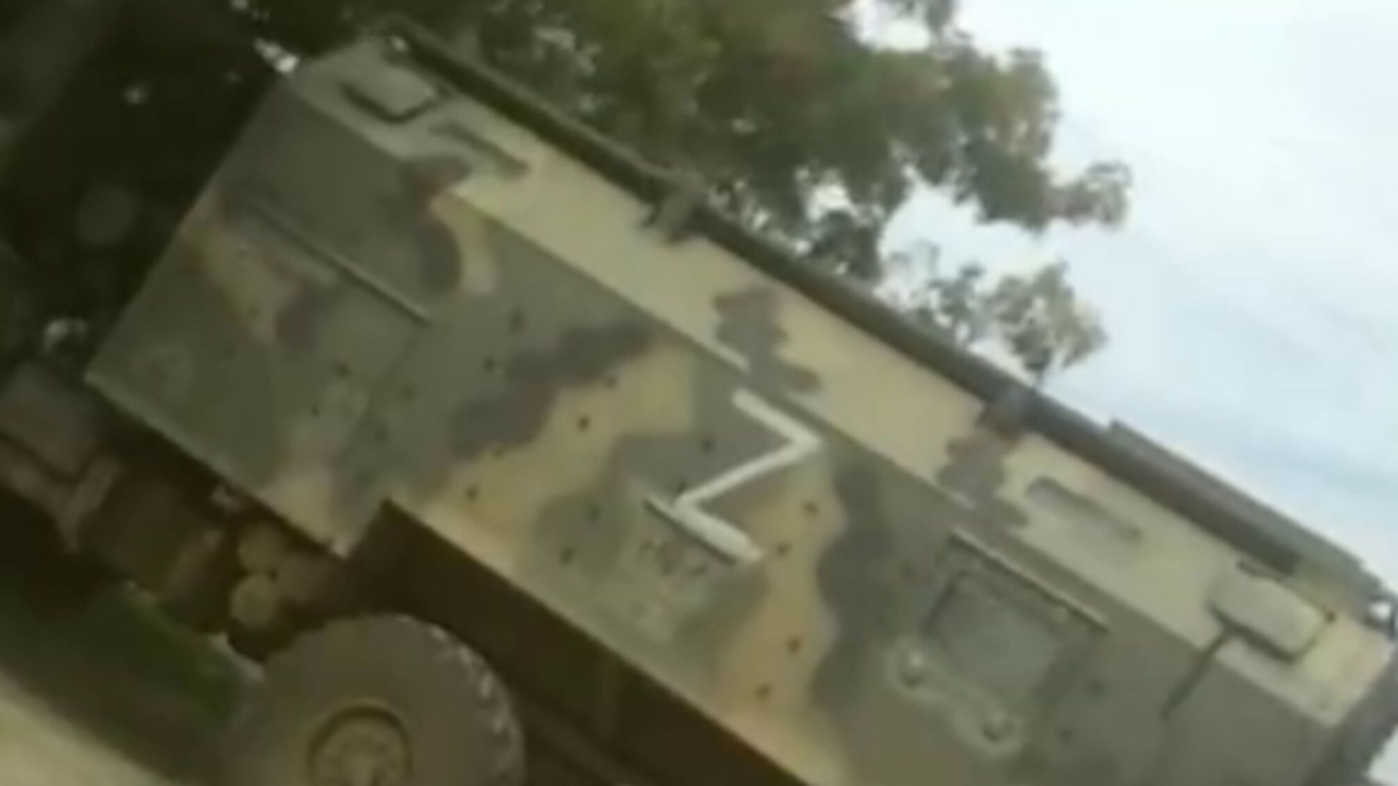 херсонские партизаны взорвали машину кафиров