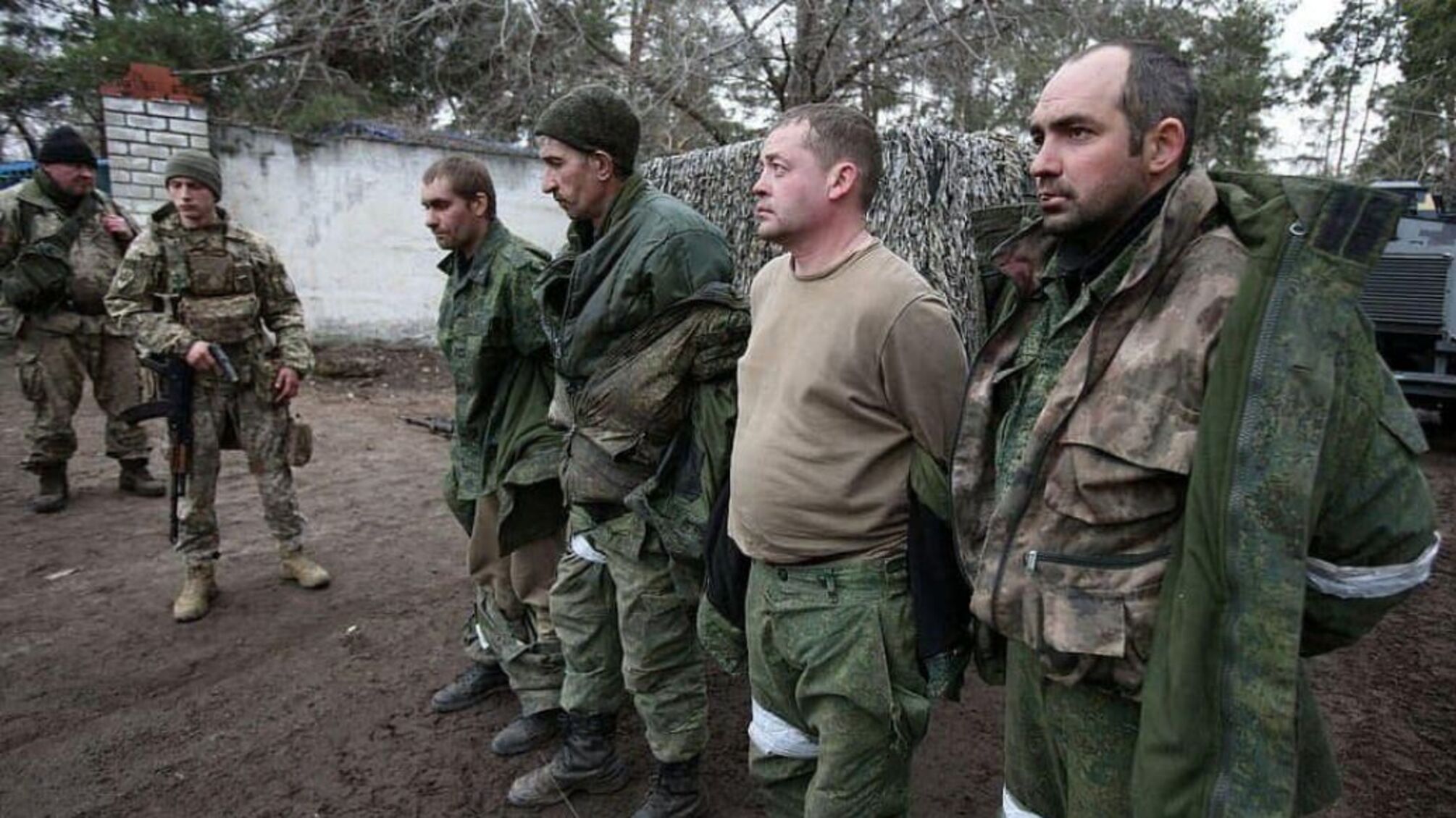 полонені армії РФ
