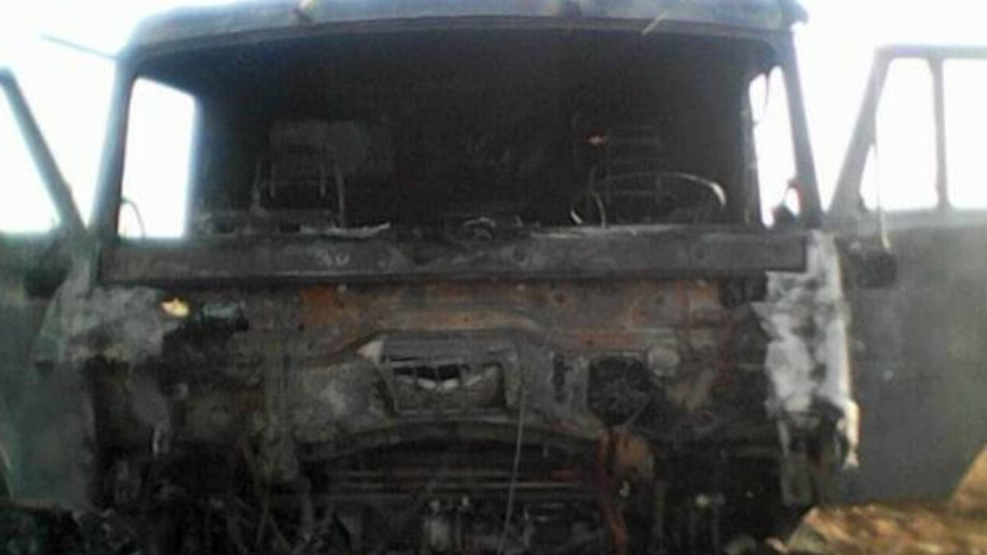 в курской области россии на мини взорвался Камаз