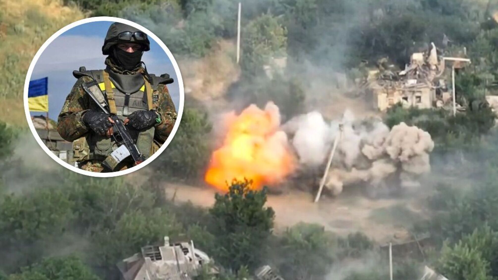 Українські бійці влаштували 'бавовну' для окупантів під Мар'їнкою (відео)