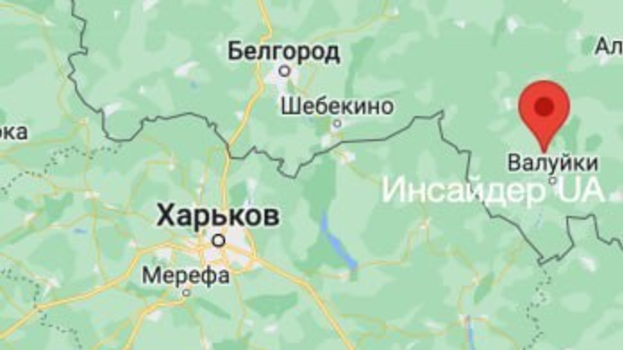 У районі села Тимонове Валуйського міського округу