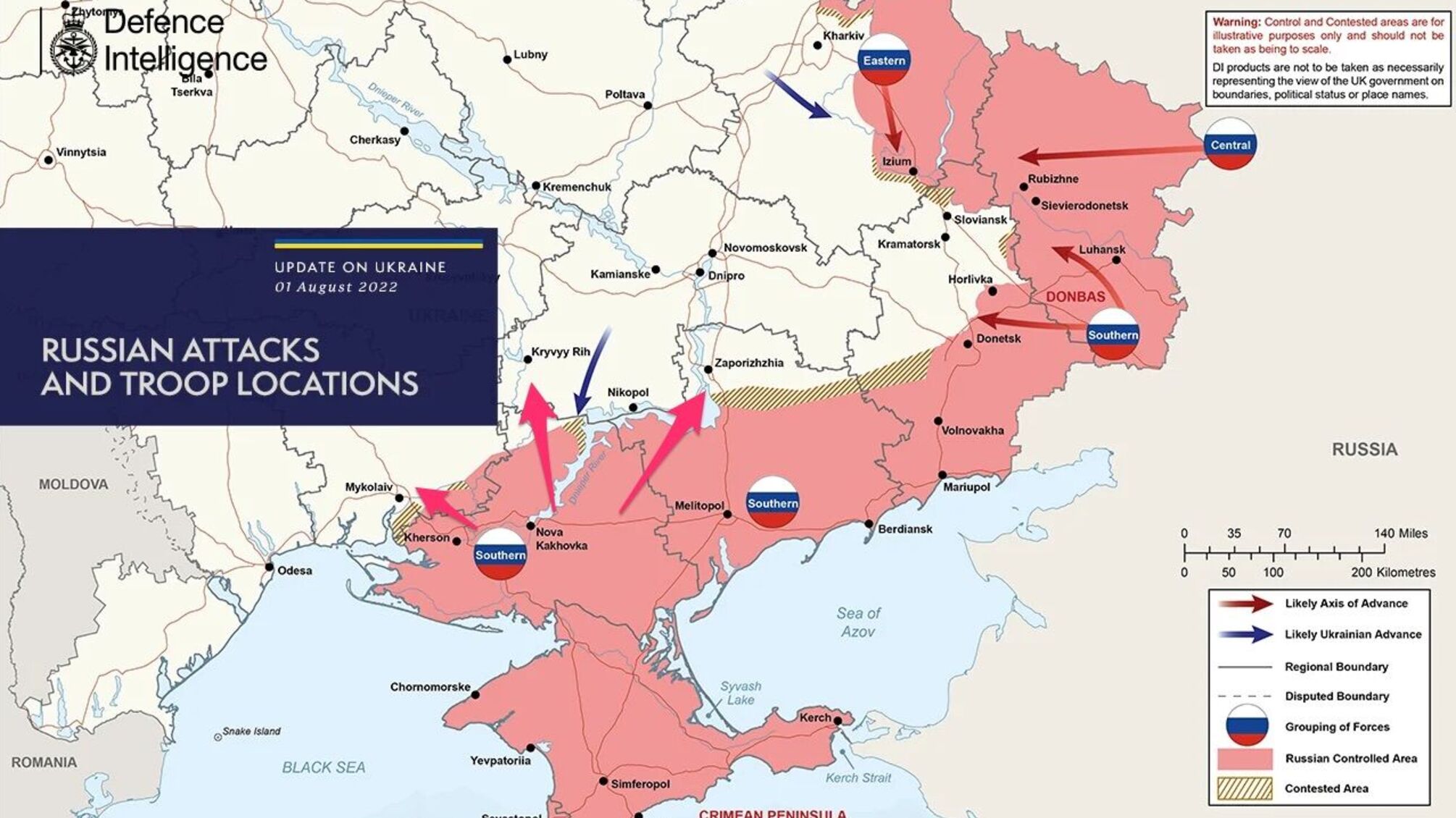 Експерт спрогнозував можливий напрямок наступу росіян на півдні