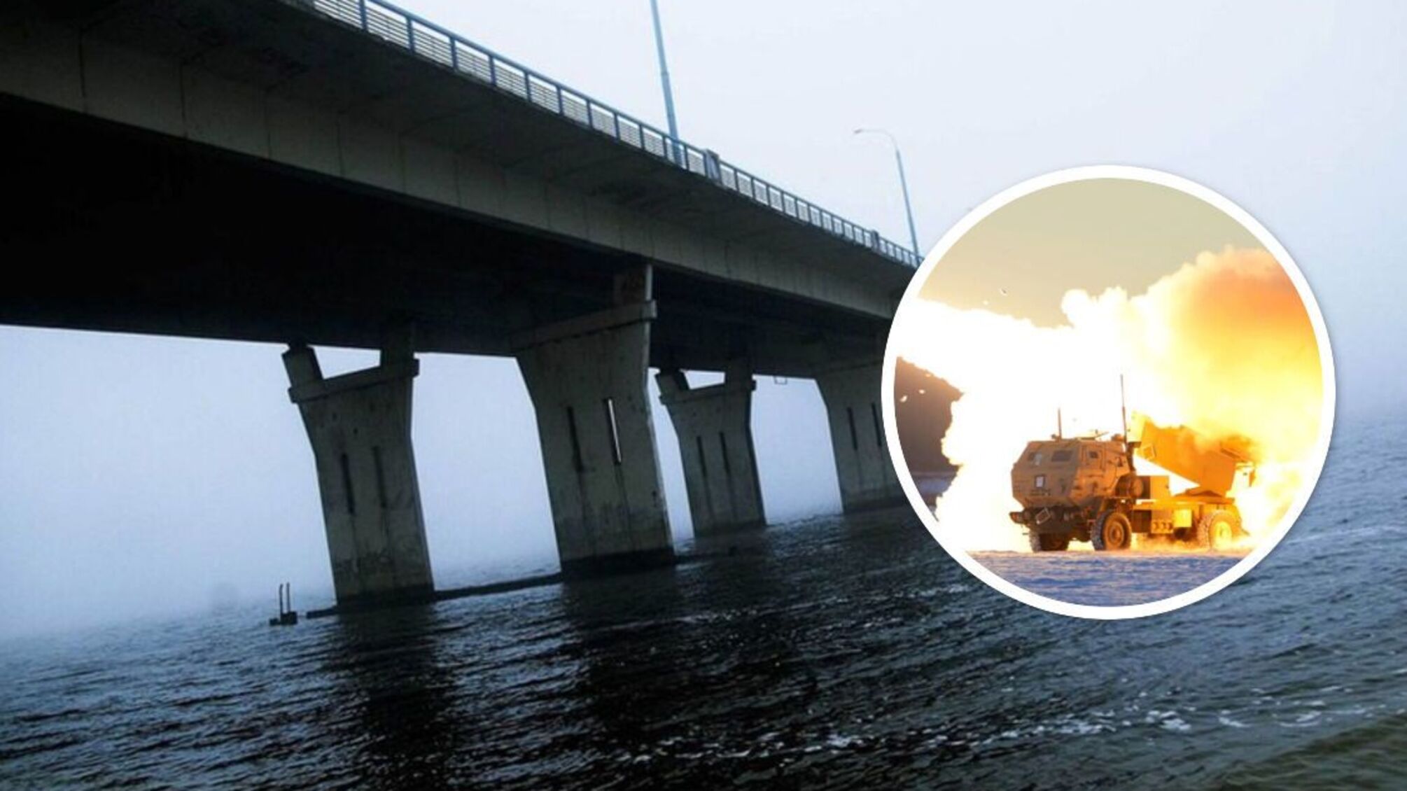На Антонівському мосту в Херсоні знищено колону техніки рф, – Хлань