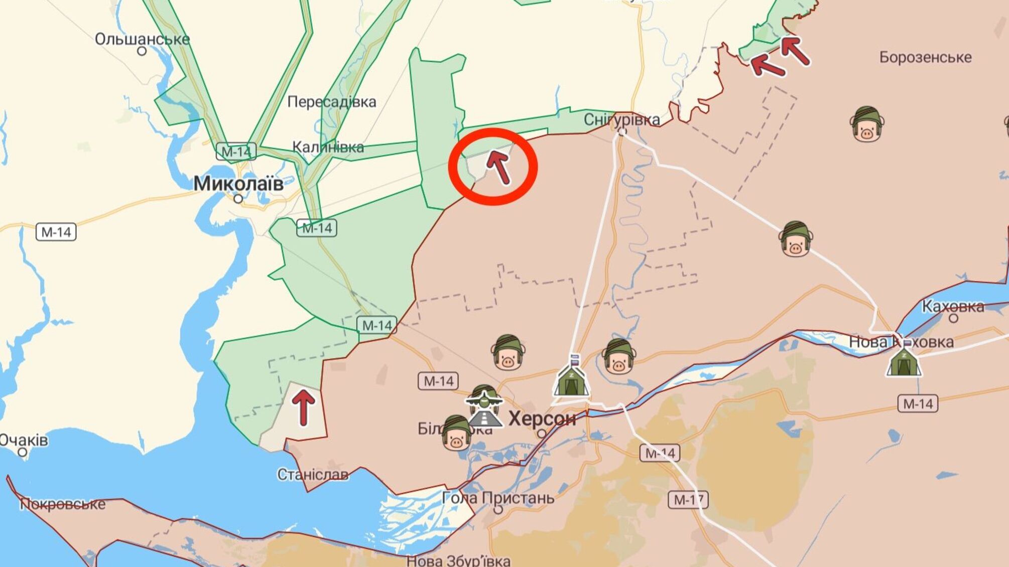 ЗСУ вибили росіян з Благодатного на Миколаївщині