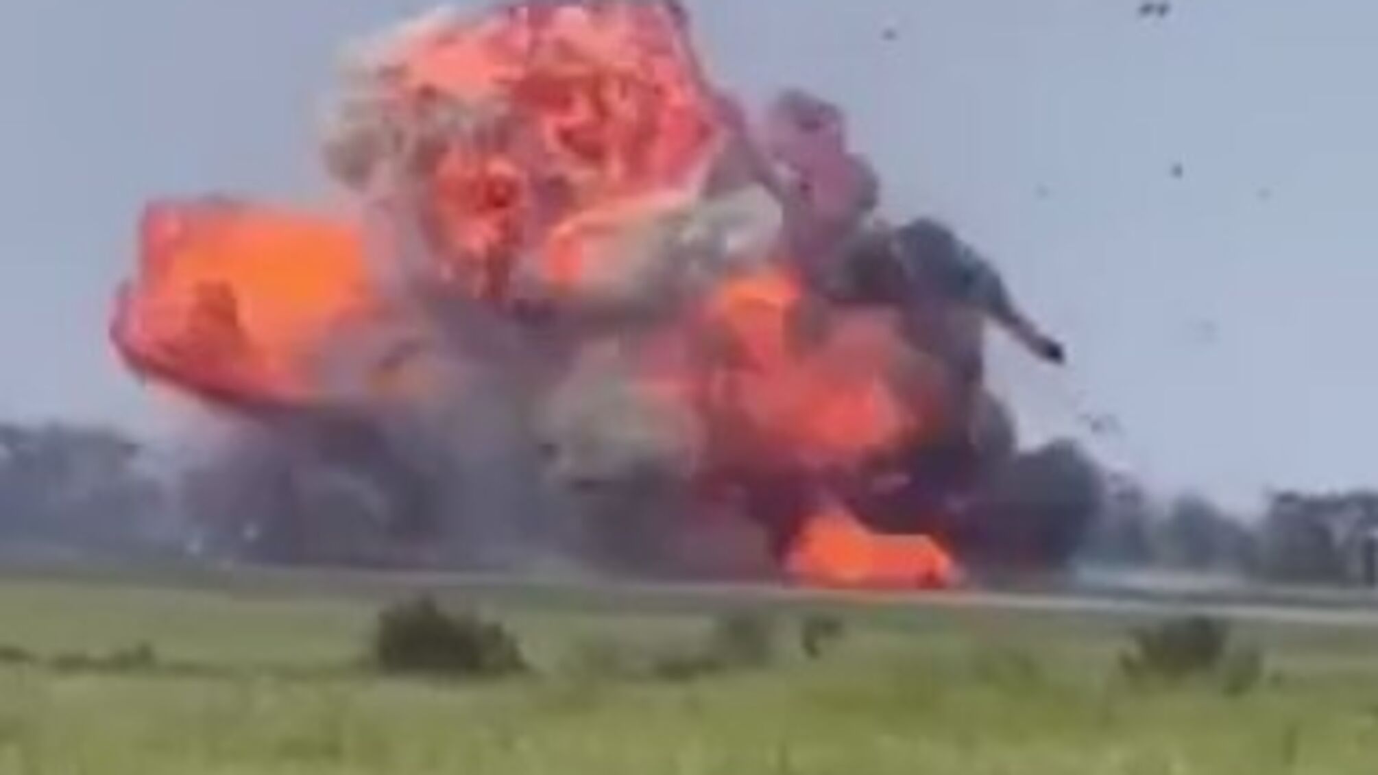 взрыв пожар