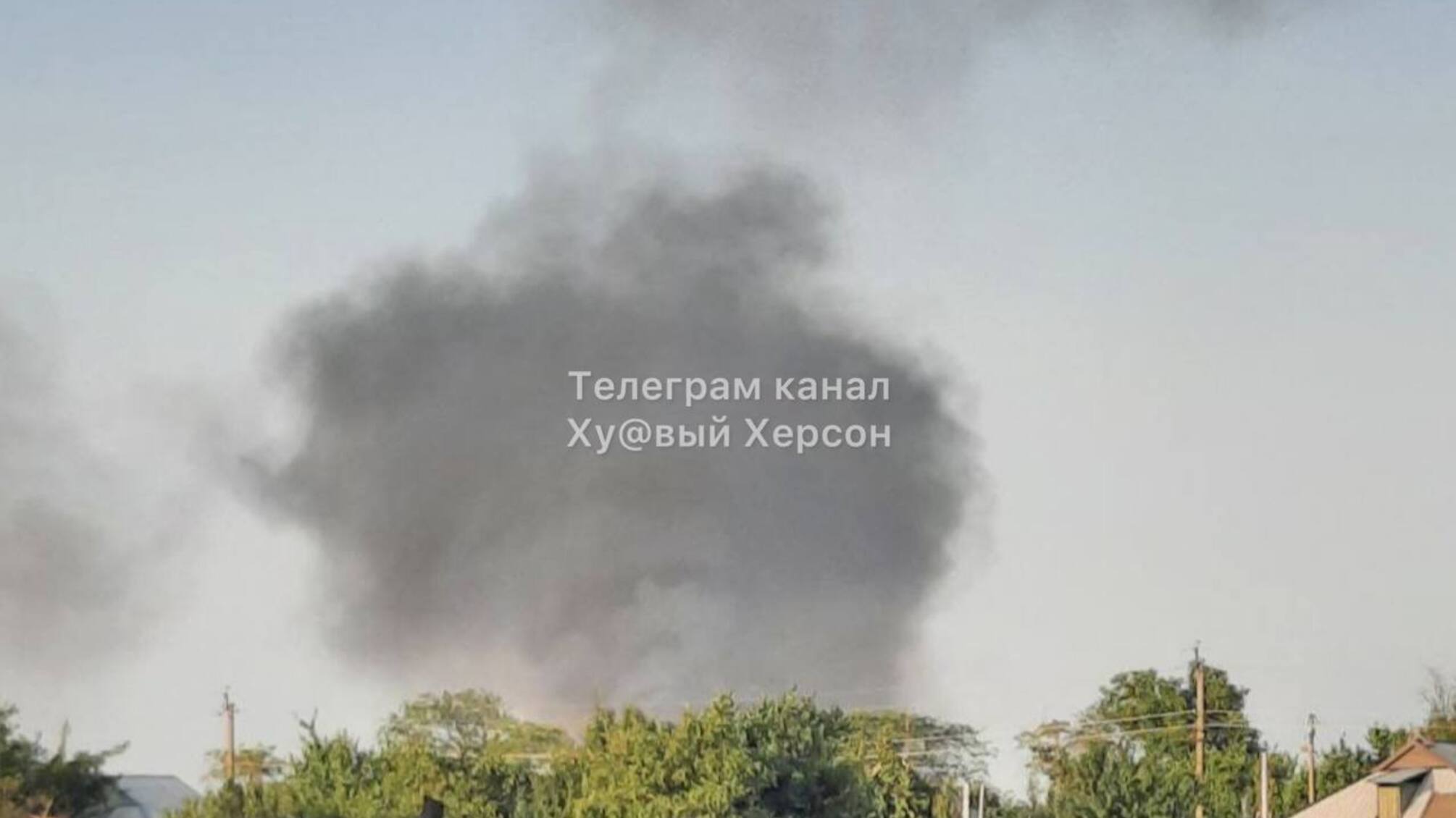 У селі Кам'янка на Херсонщині 'прилетіло' по позиціях росіян