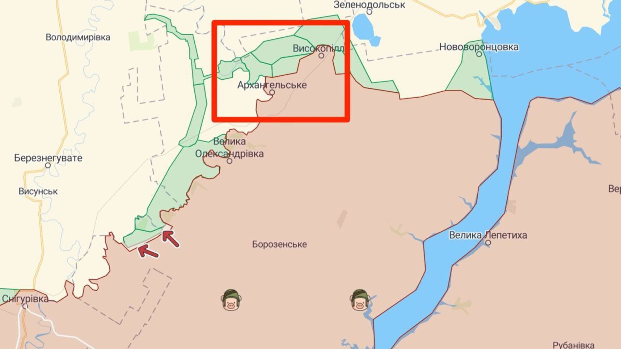 ВСУ прорвали первую линию обороны в Херсонской области: ВС рф отступили с границ Каховского направления