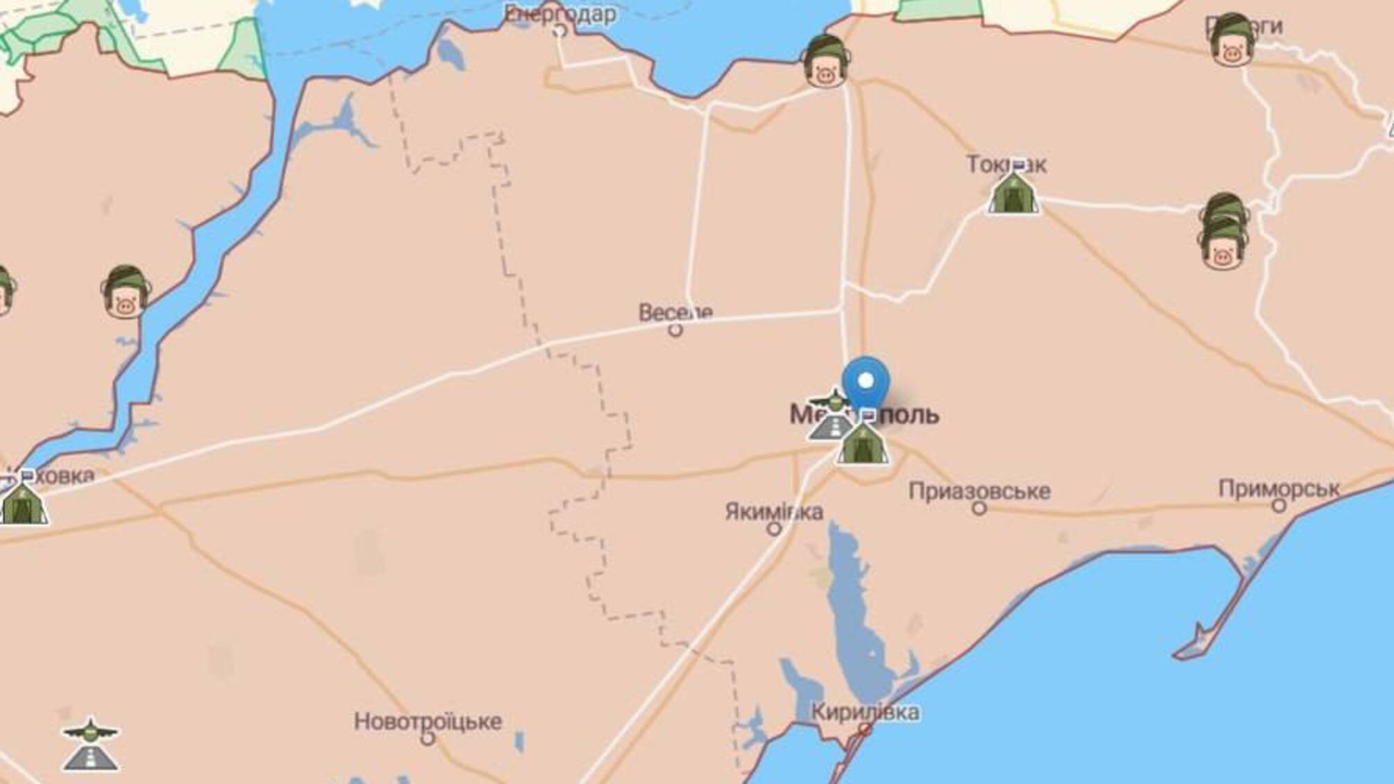 Мелітополі 'бавовна'