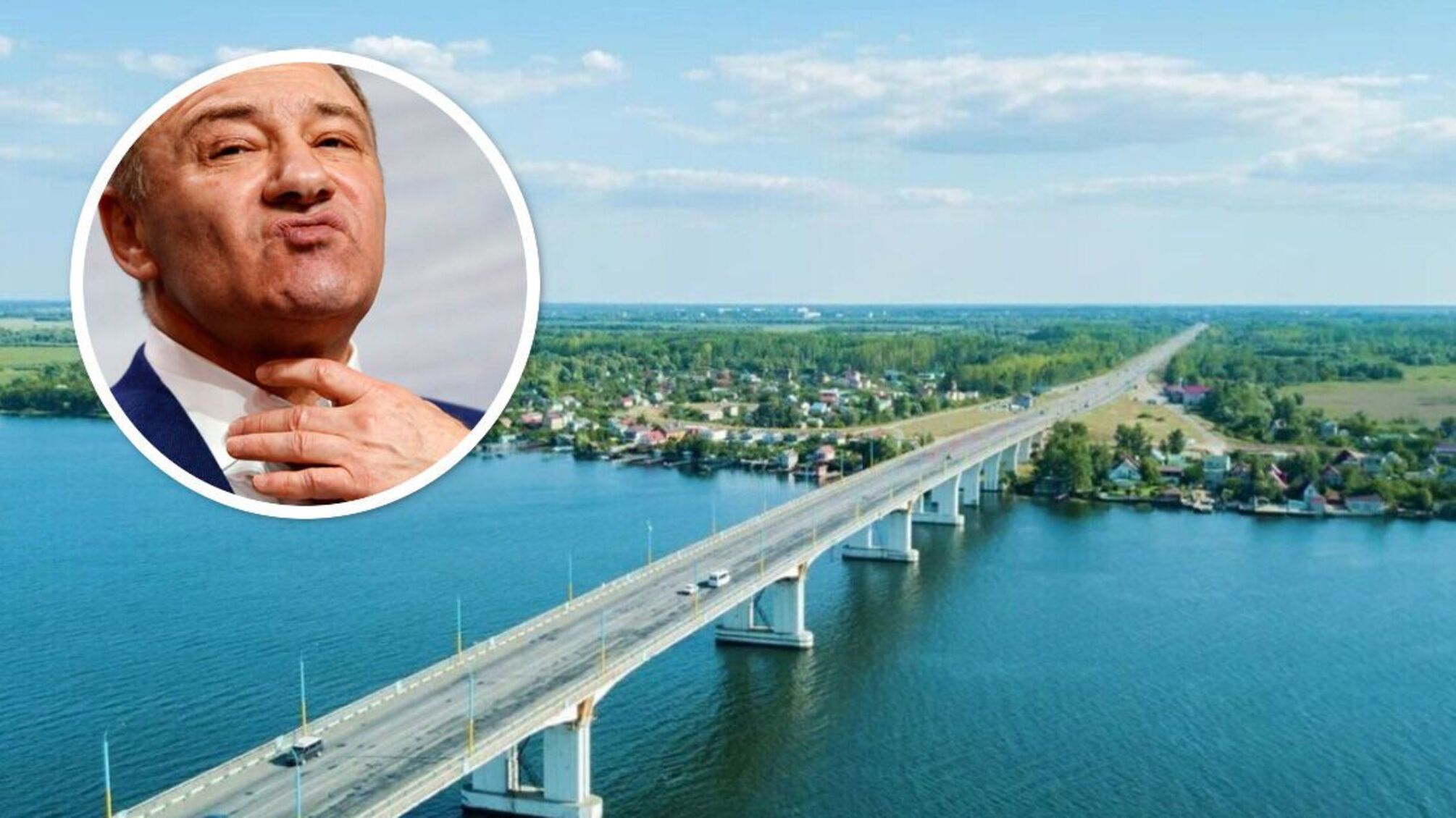 Окупанти долучили до ремонту Антонівського мосту структури Ротенберга?