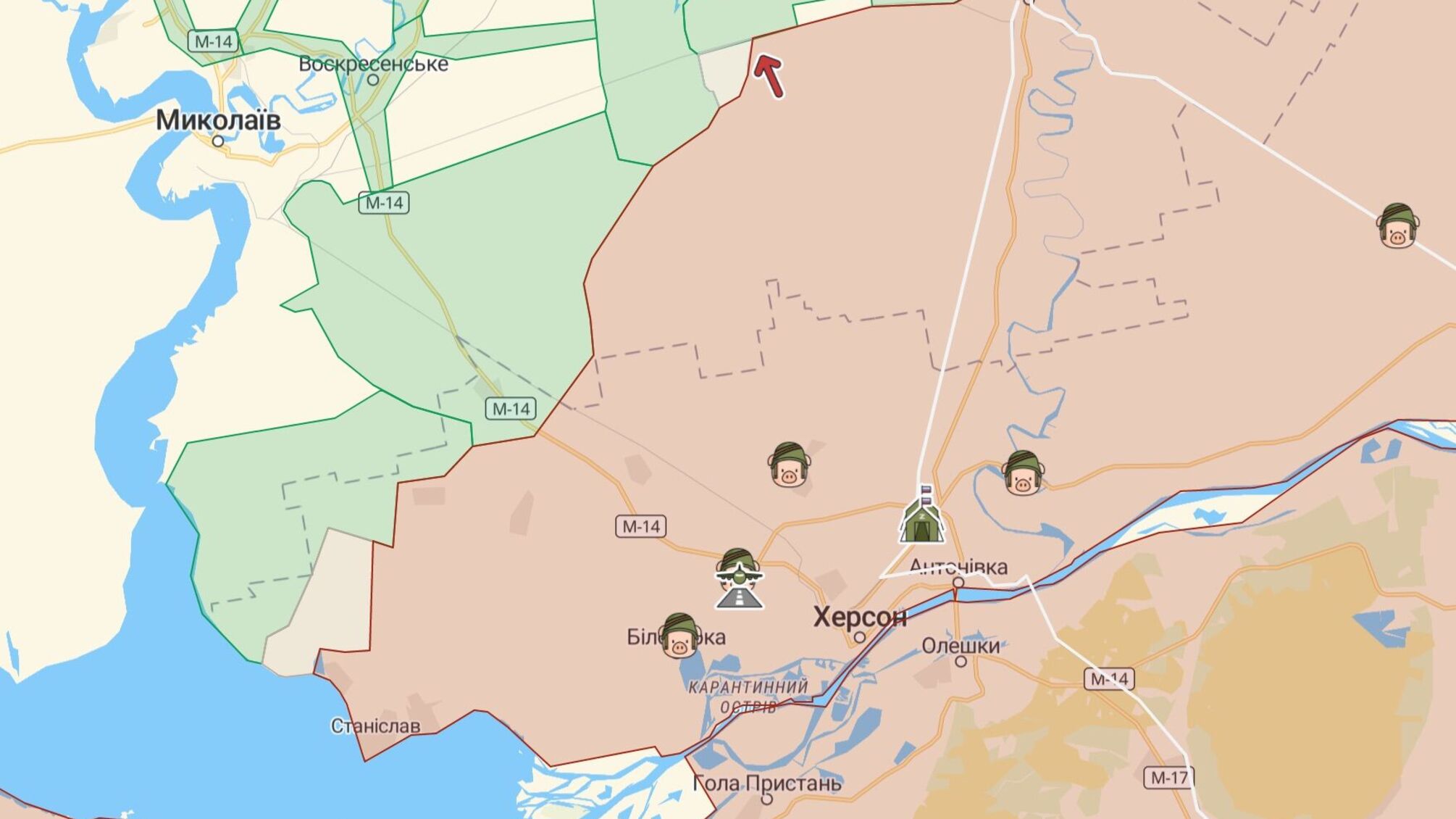 ЗСУ прорвали оборону ворога в одному з окупованих населених пунктів Миколаївщини