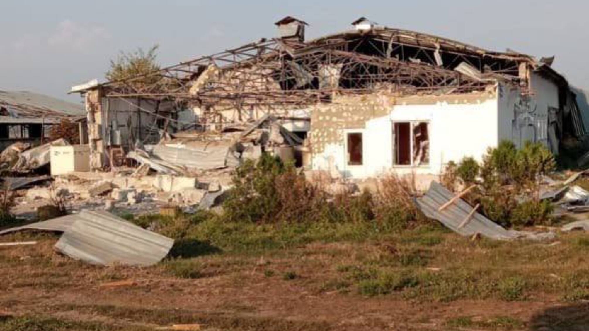 разрушенная ферма