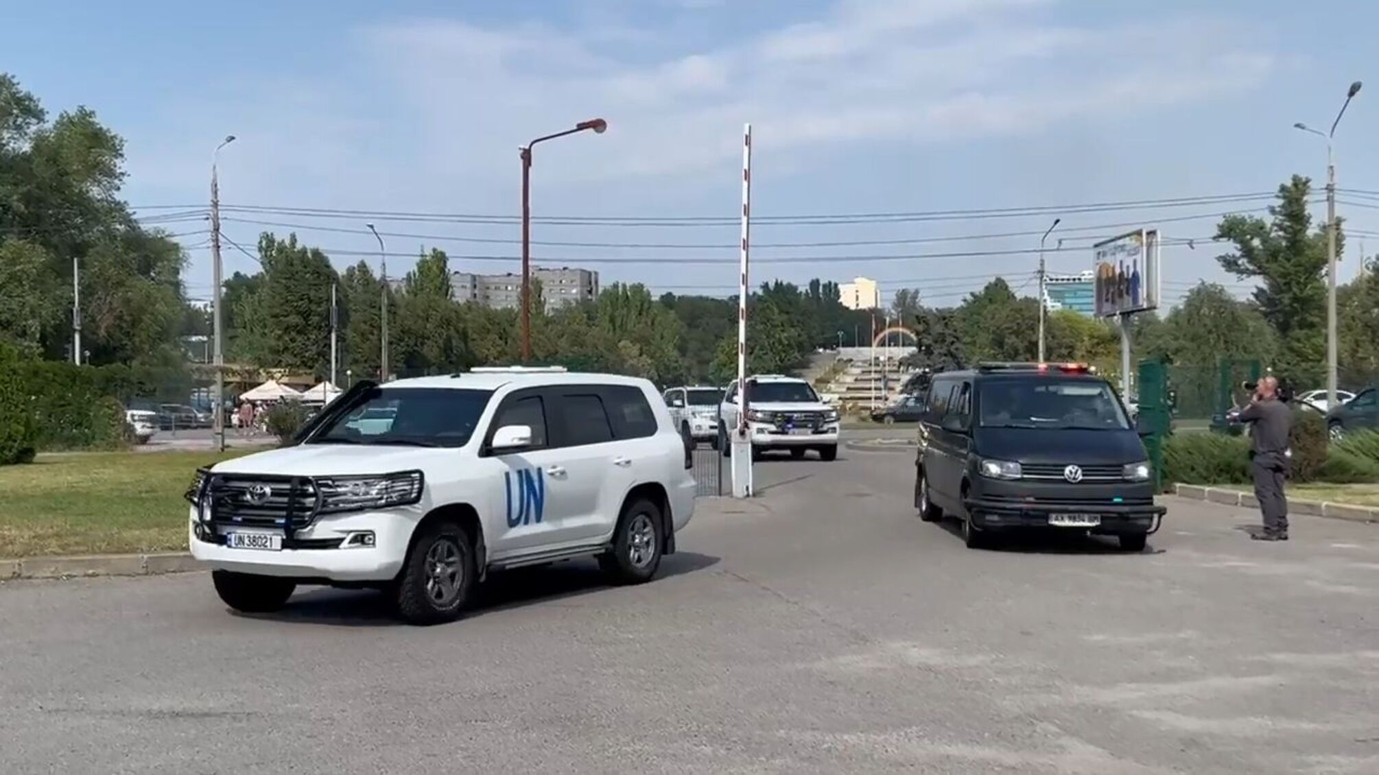 Миссия МАГАТЭ прибыла в Запорожье (видео)