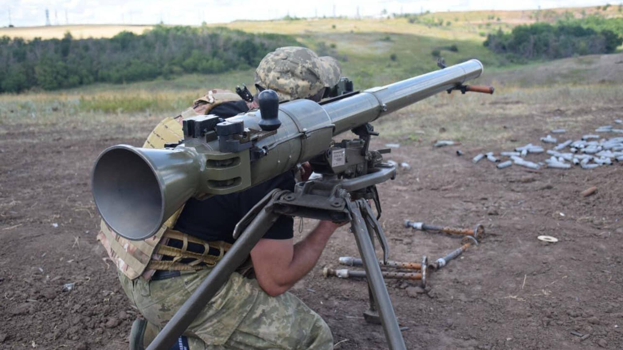 В Донецкой области пограничники ликвидировали захватчиков и склад боеприпасов
