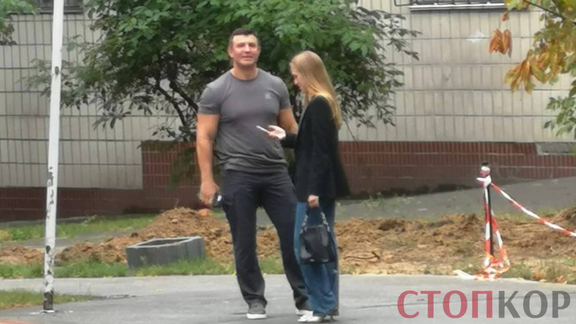 Тищенко возле Киевской прокуратуры