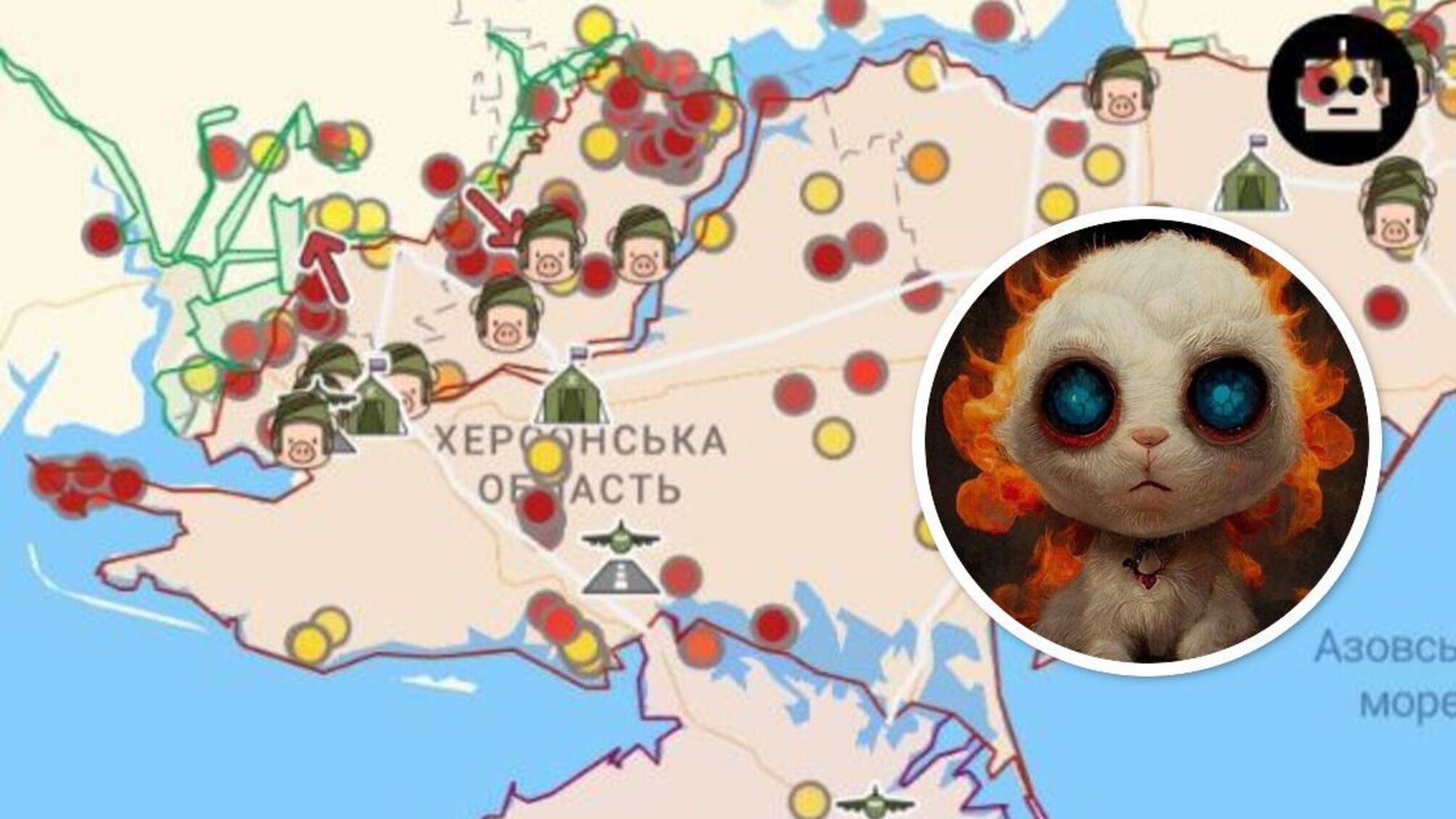 Ніч на Херсонщині: є 'прильоти' в Олешках і Новій Каховці, знищено переправу в Дар'ївці