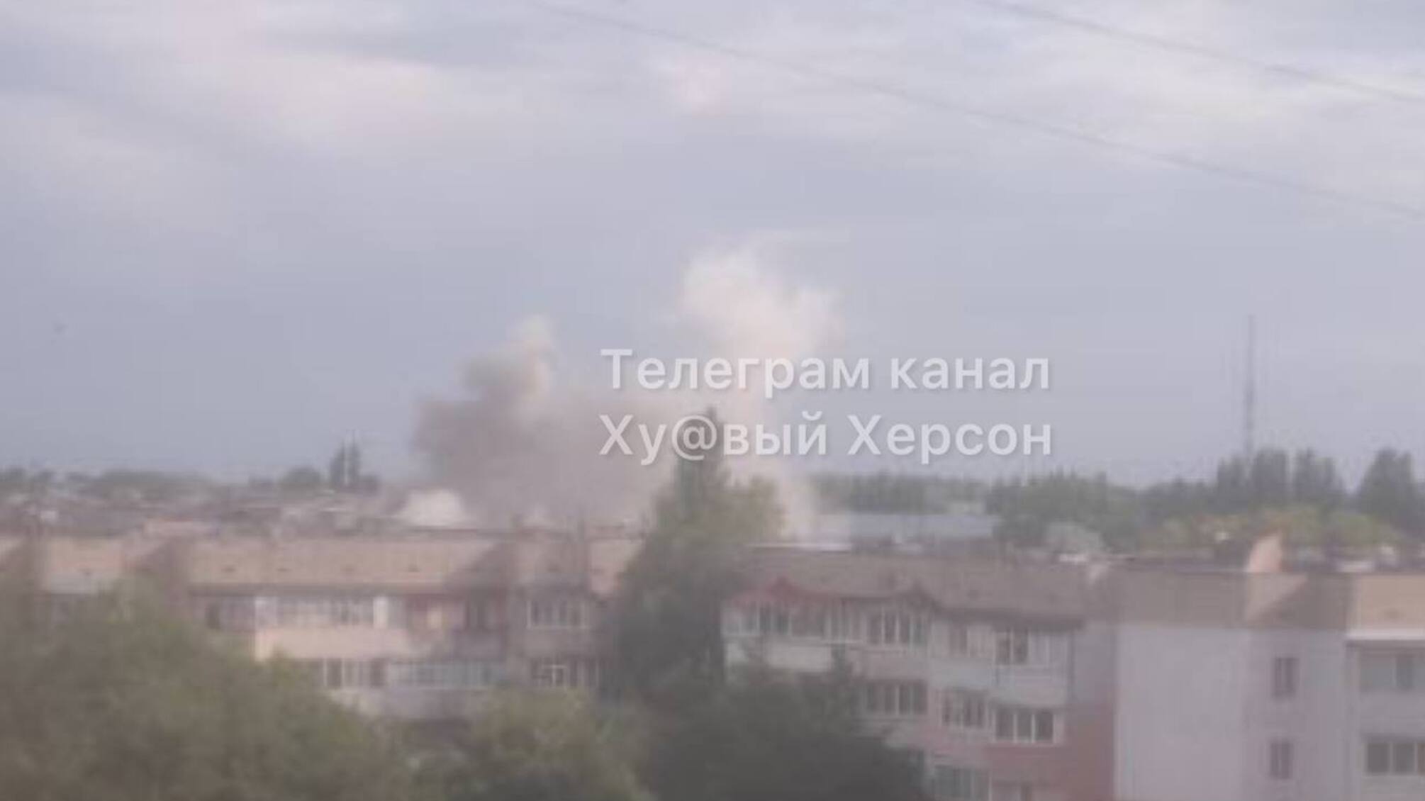 У Херсоні 'прилетіло' в окупований військомат