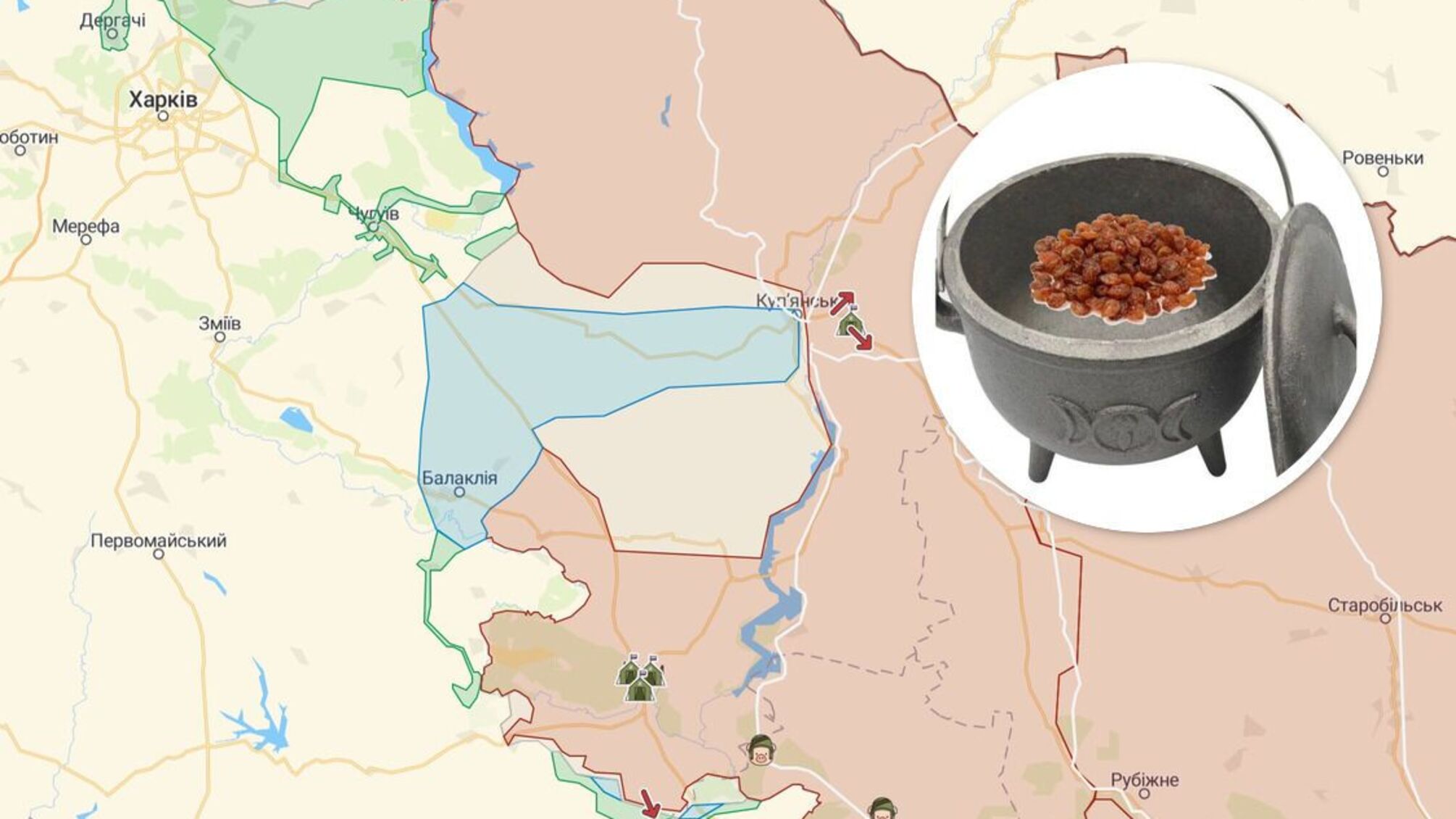 На думку військових експертів, ЗСУ можуть створити 'котел' для окупантів під Ізюмом