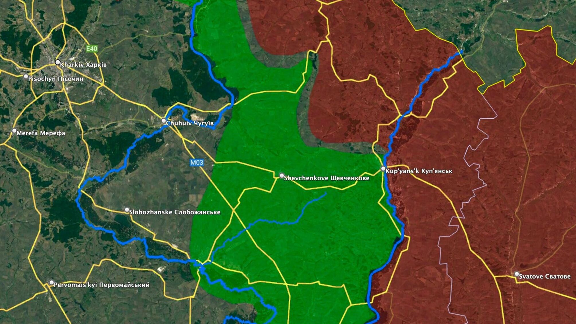 Карта Украины Battle Map