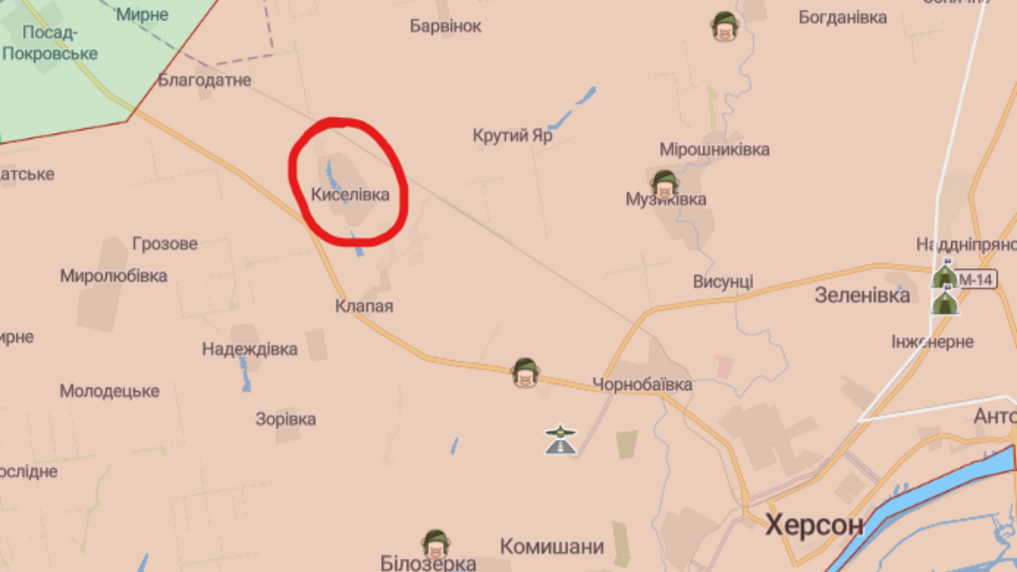 Карта DeepState