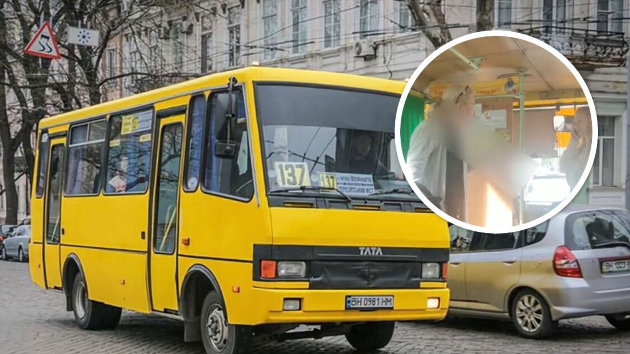 Одесситы задержали в маршрутке вероятную агентку России