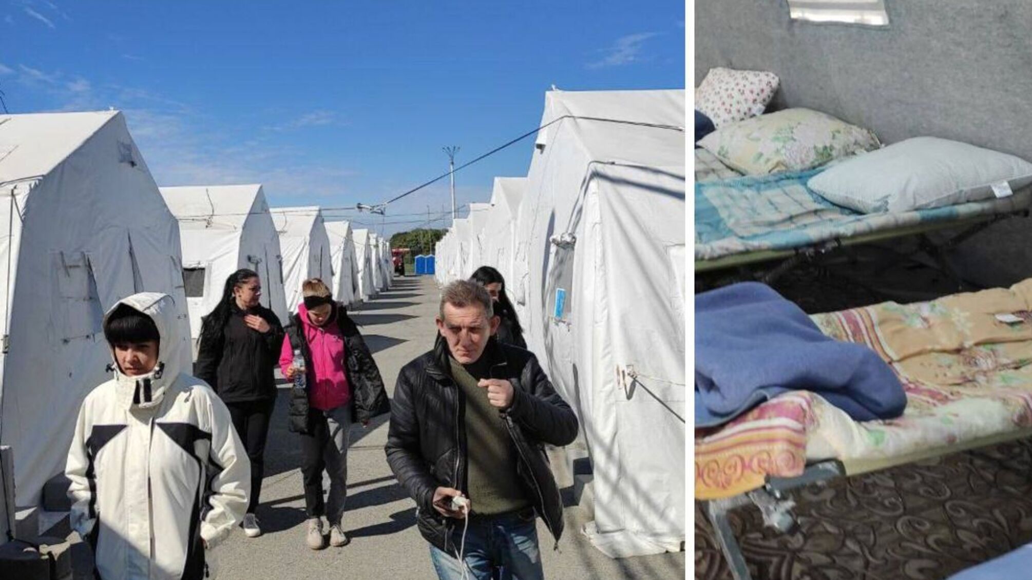 Холодные палатки и столовая: россияне создали 'спецлагерь' для украинских коллаборантов в Белгороде (фото)