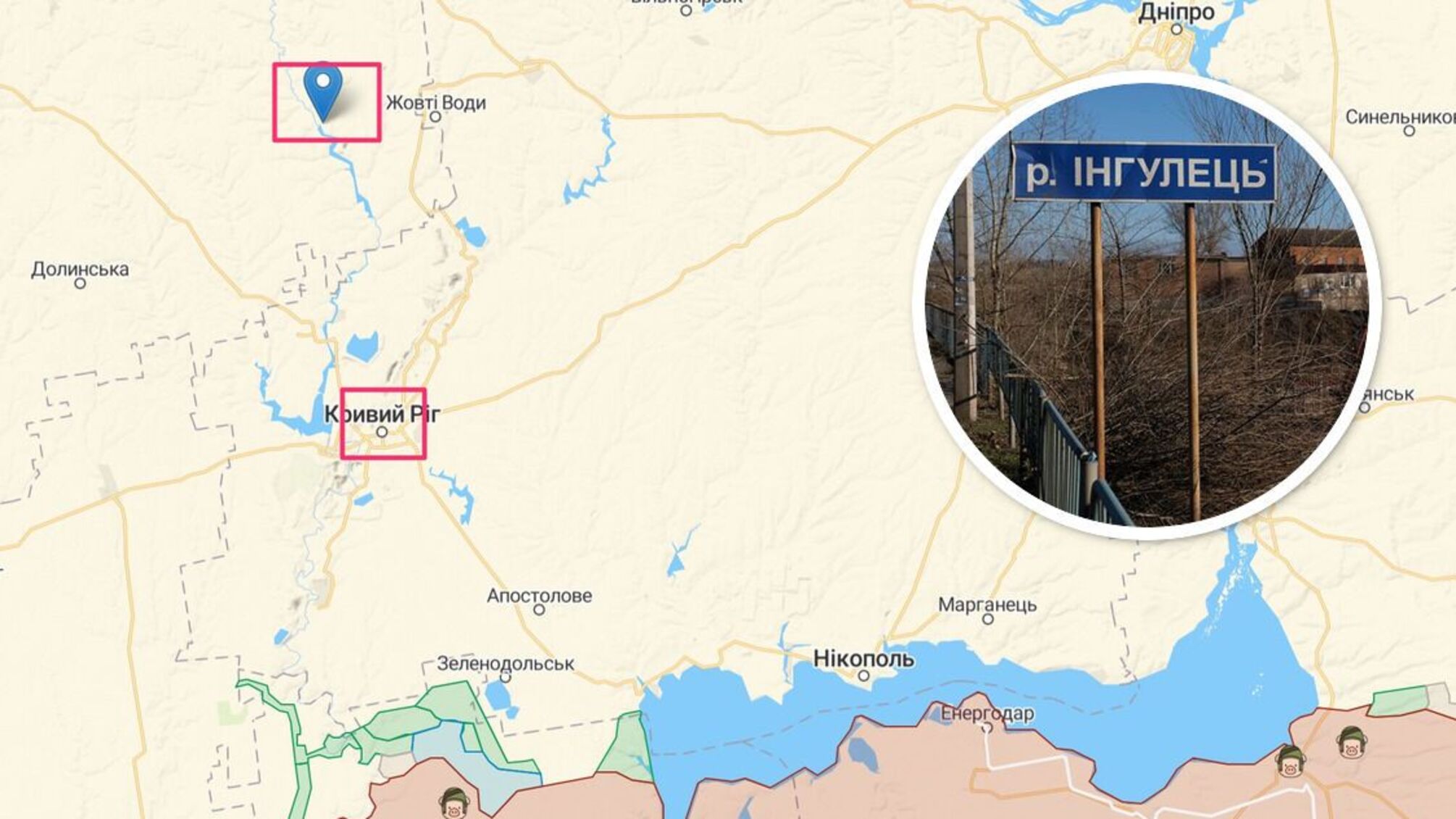 Цель новых ударов врага – наводнение на Ингульце