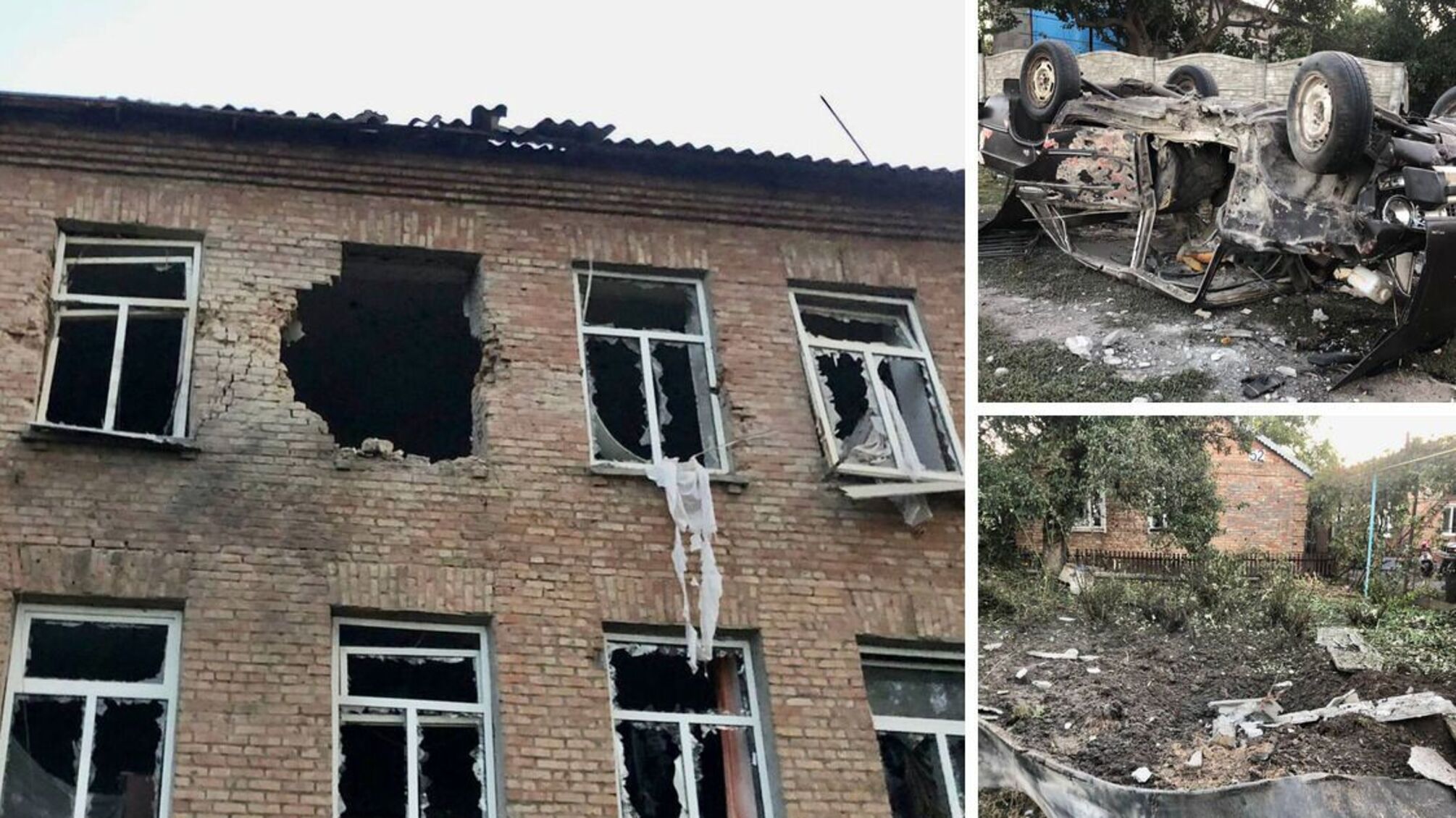 Изуродованные дома, автомобили: россияне обстреляли Никопольщину из 'Градов' и тяжелой артиллерии